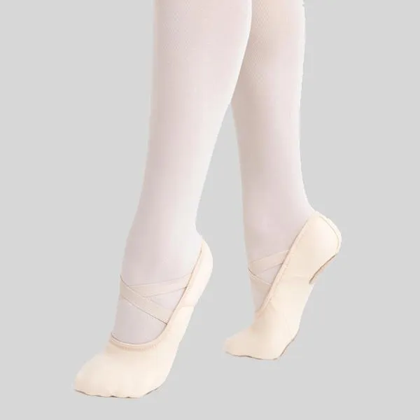 CAPEZIO HANAMI PINK BALLET SLIPPER - ADULT #2037W geometric