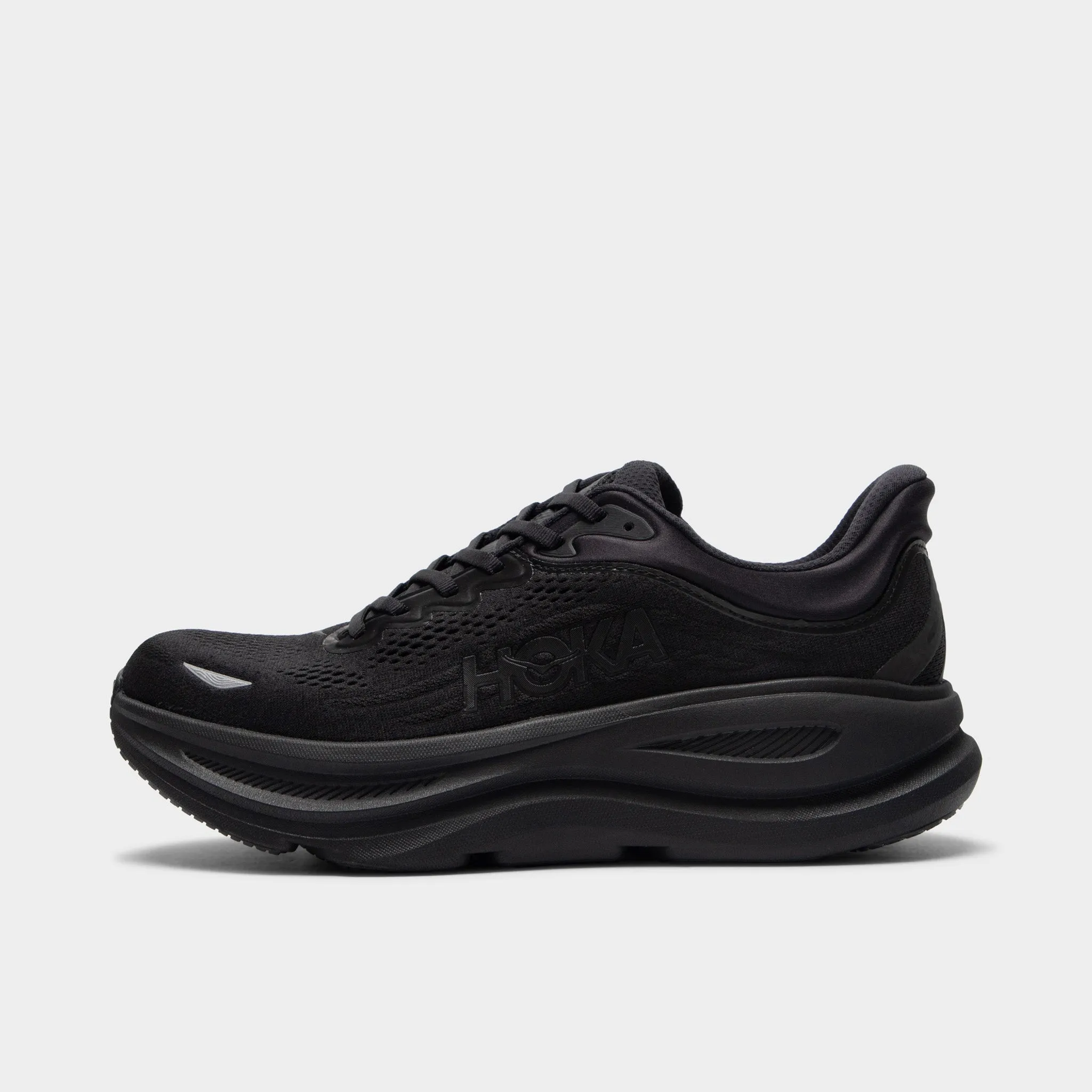Sweat Resistant Low Use Hoka Bondi 9 Black / Black
