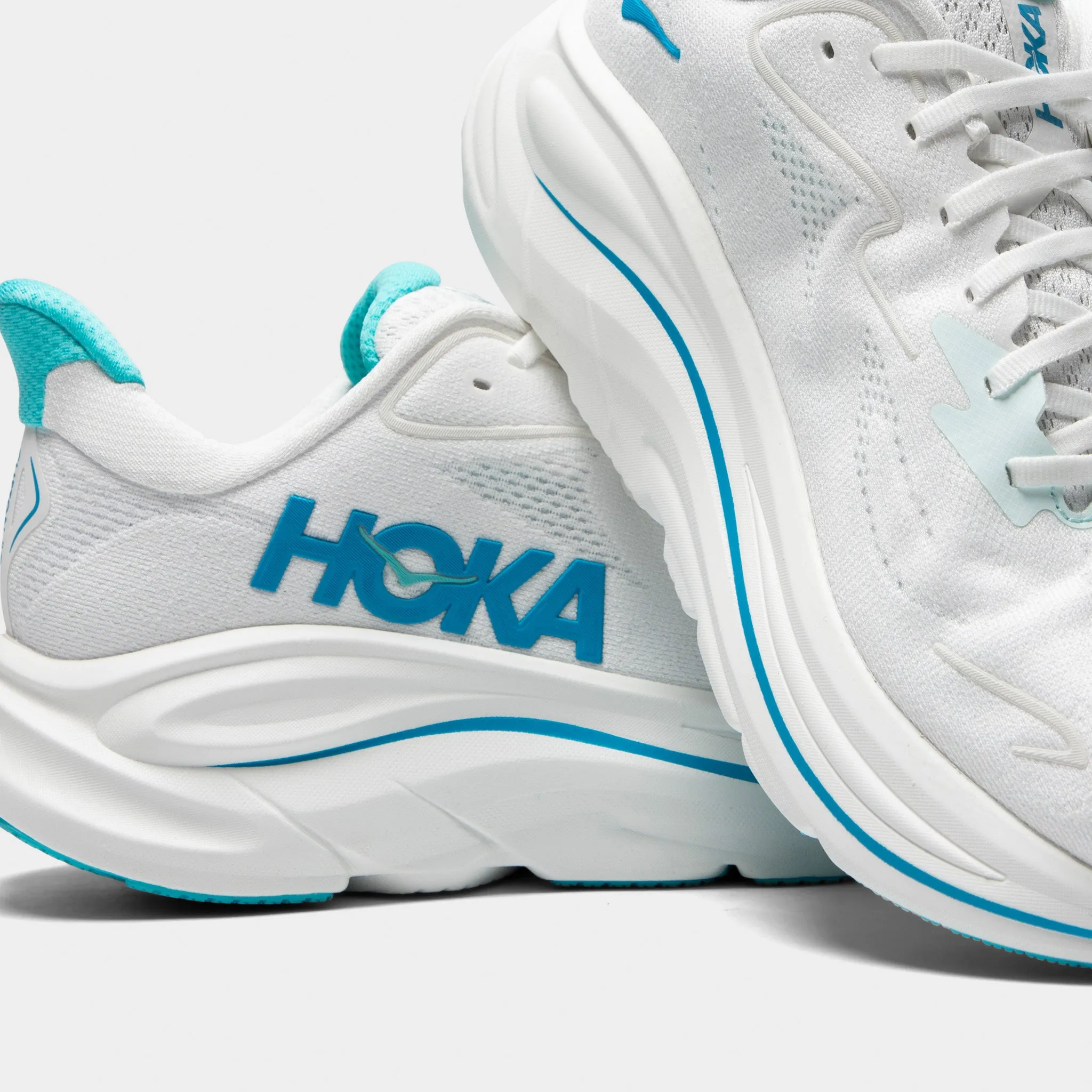 Everyday Touch High-performance piece Hoka Clifton 10 White / Silver