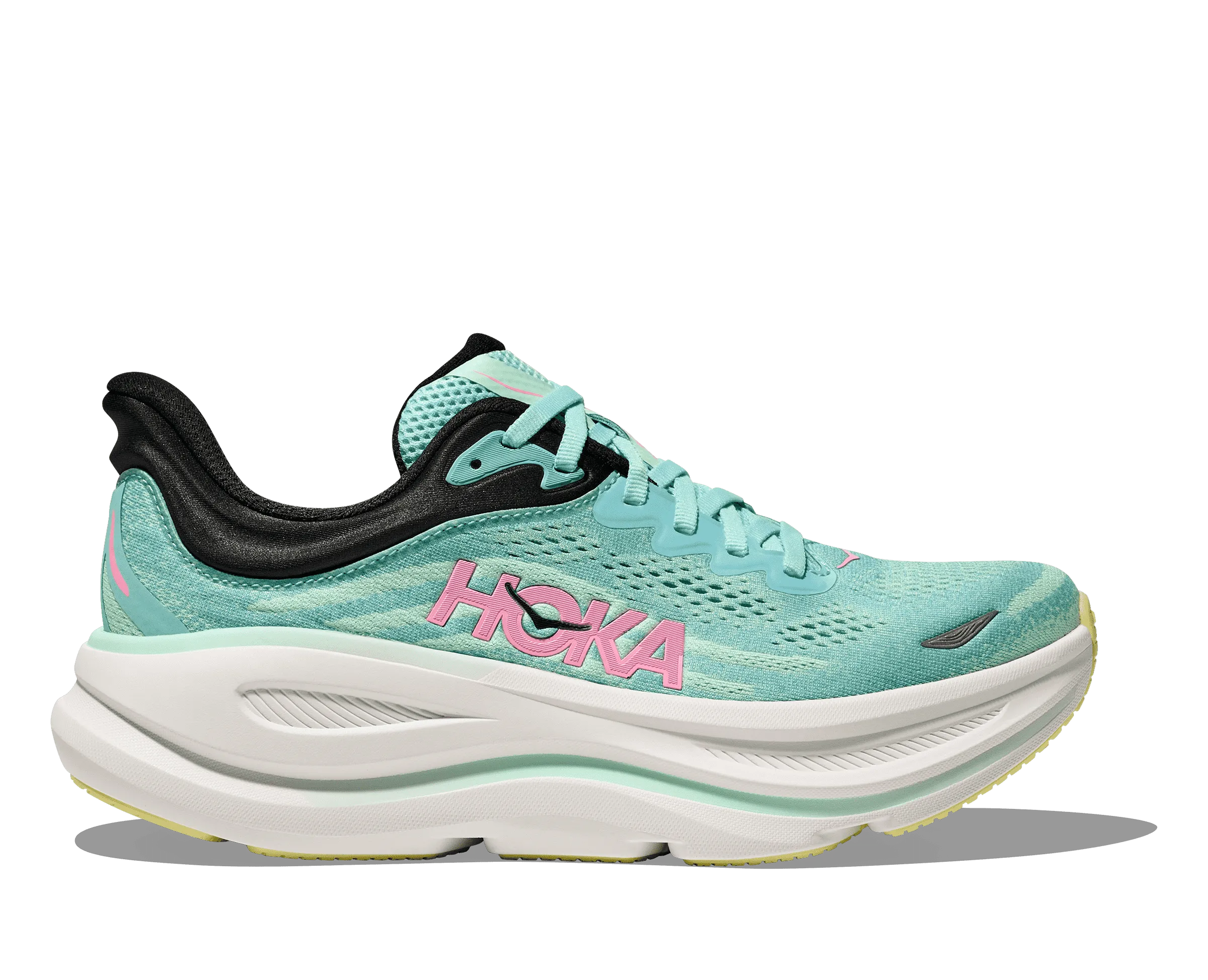 HOKA ONE ONE BONDI 9 - AQUA BLUE All Time Media Pop