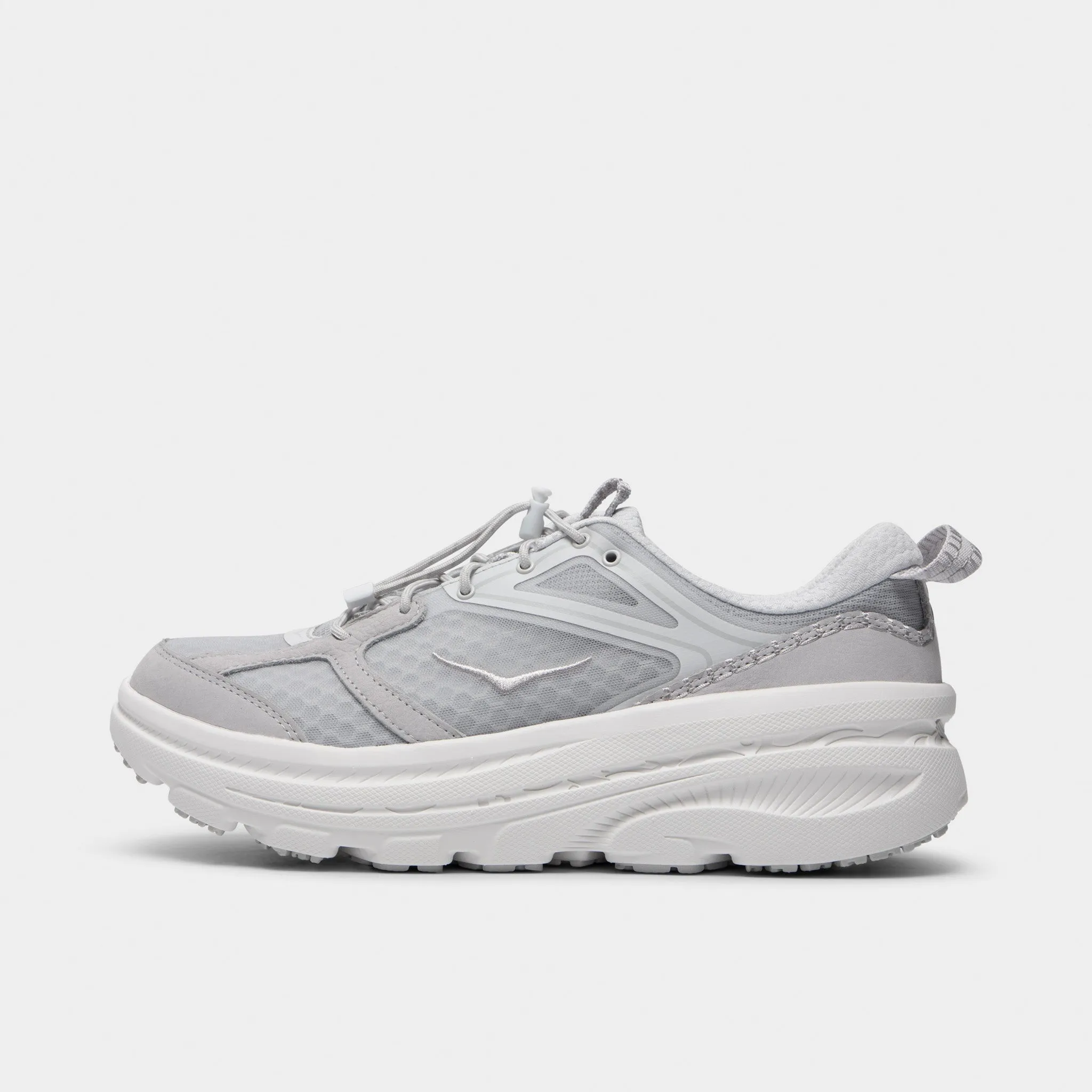 Hoka U Bondi B3LS Cosmic Grey / White Eco Wear