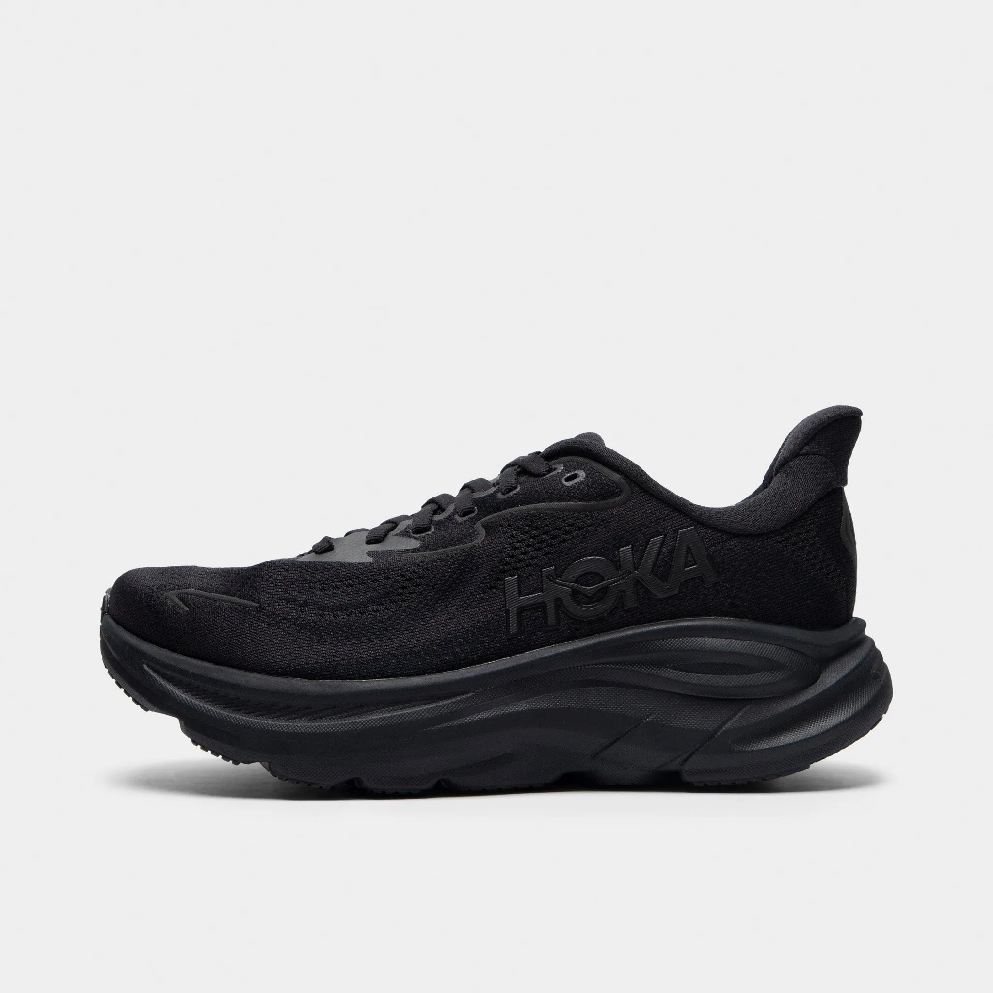 All-day arch Hoka Women's Clifton 10 Black / Black