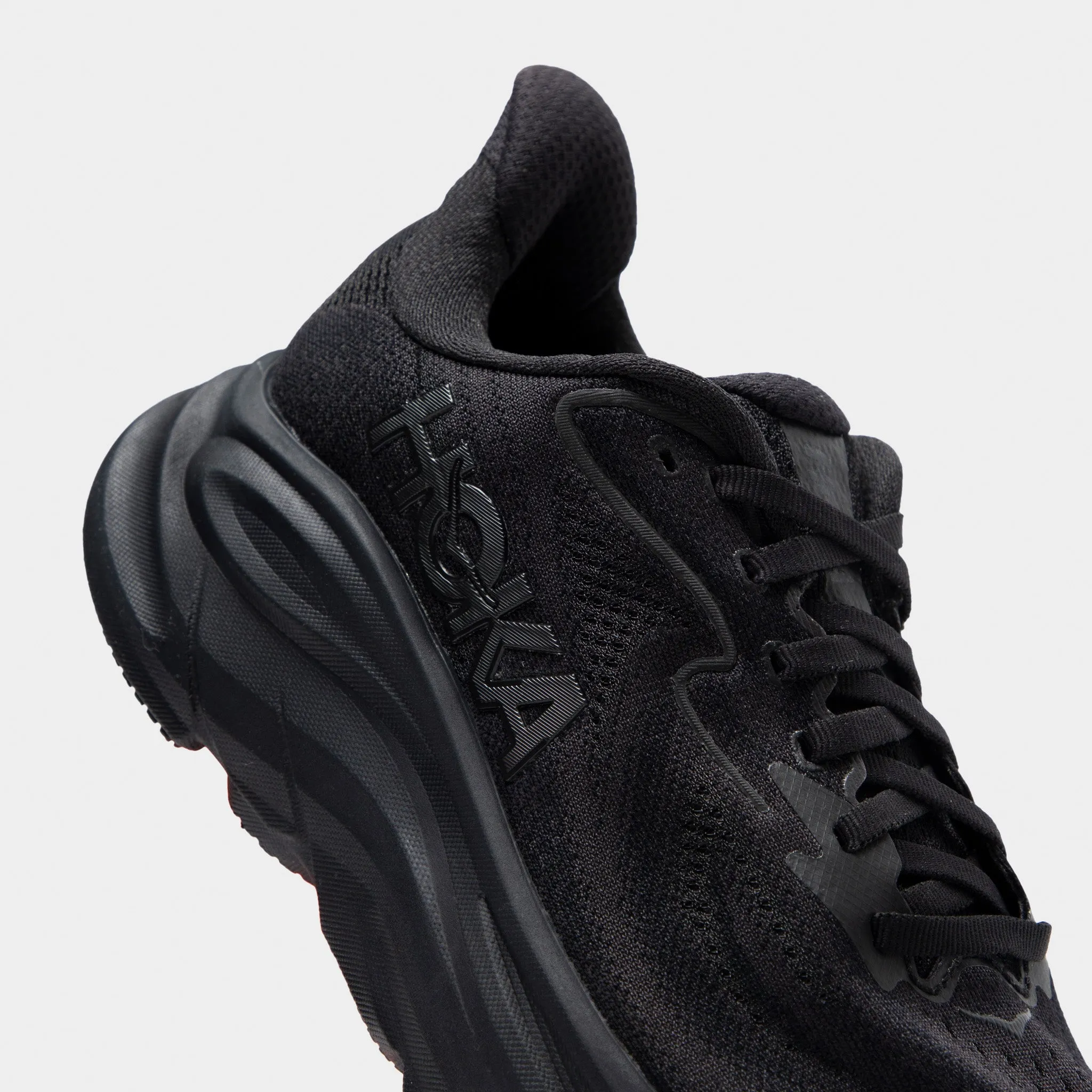 Hoka Women's Clifton 10 Black / Black All Purpose