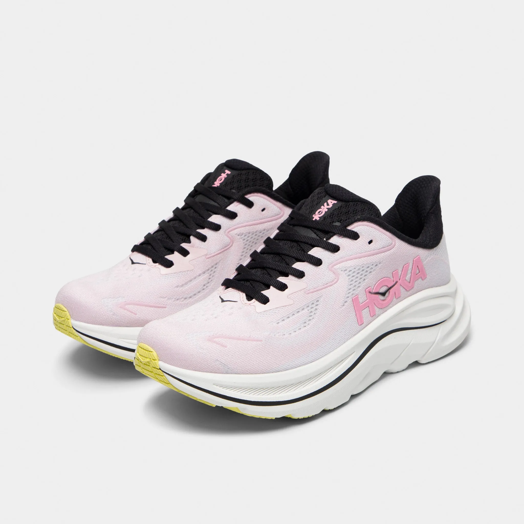Sporty Comfort Everyday Pace Hoka Women's Clifton 10 Carnation / Starlight Glow