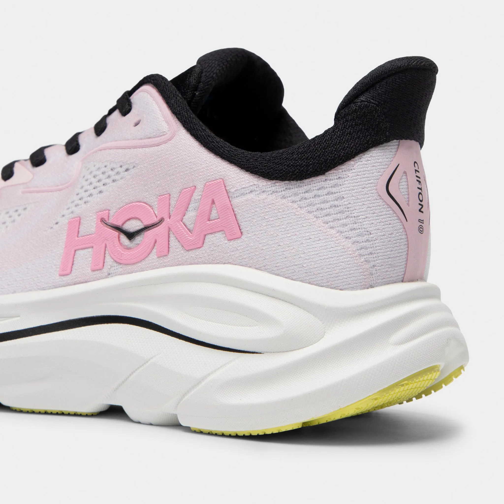 Structured Heel Cup Urban Jungle Hoka Women's Clifton 10 Carnation / Starlight Glow