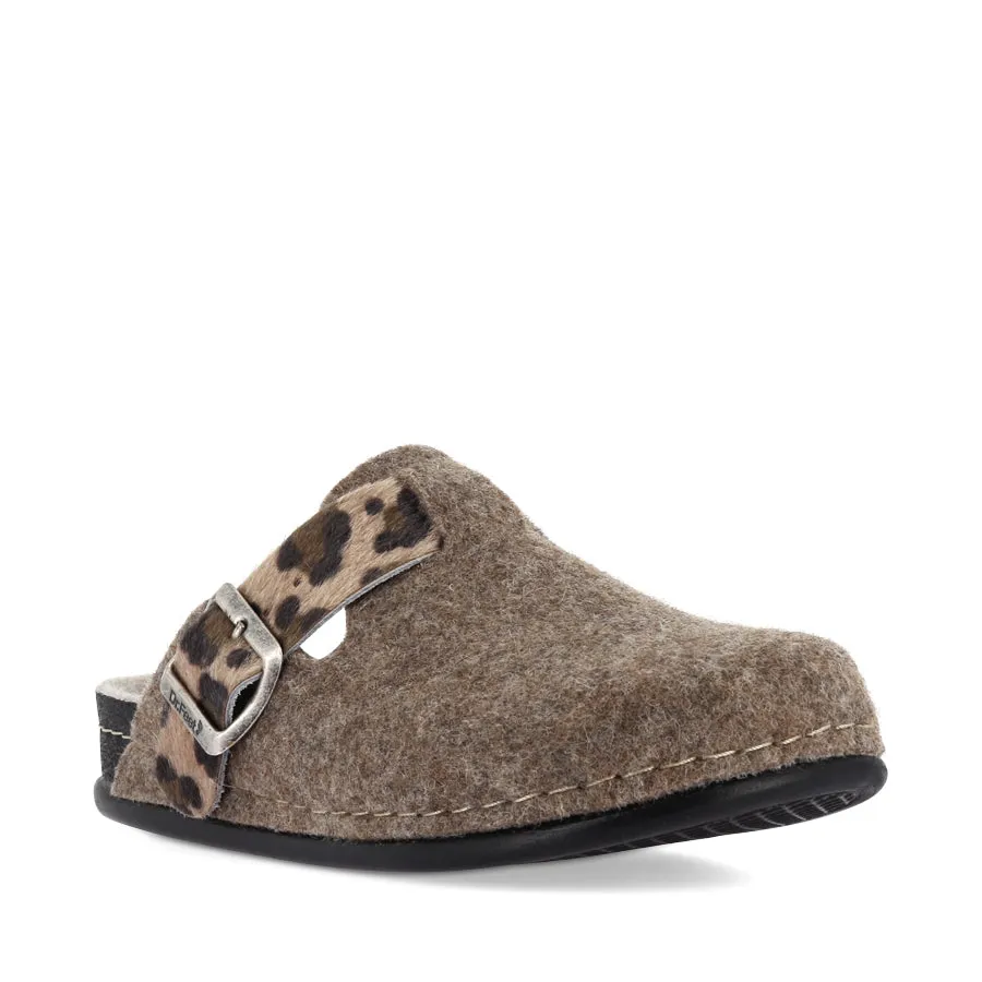 HONEY - CAMEL COMBO Buckle Closure