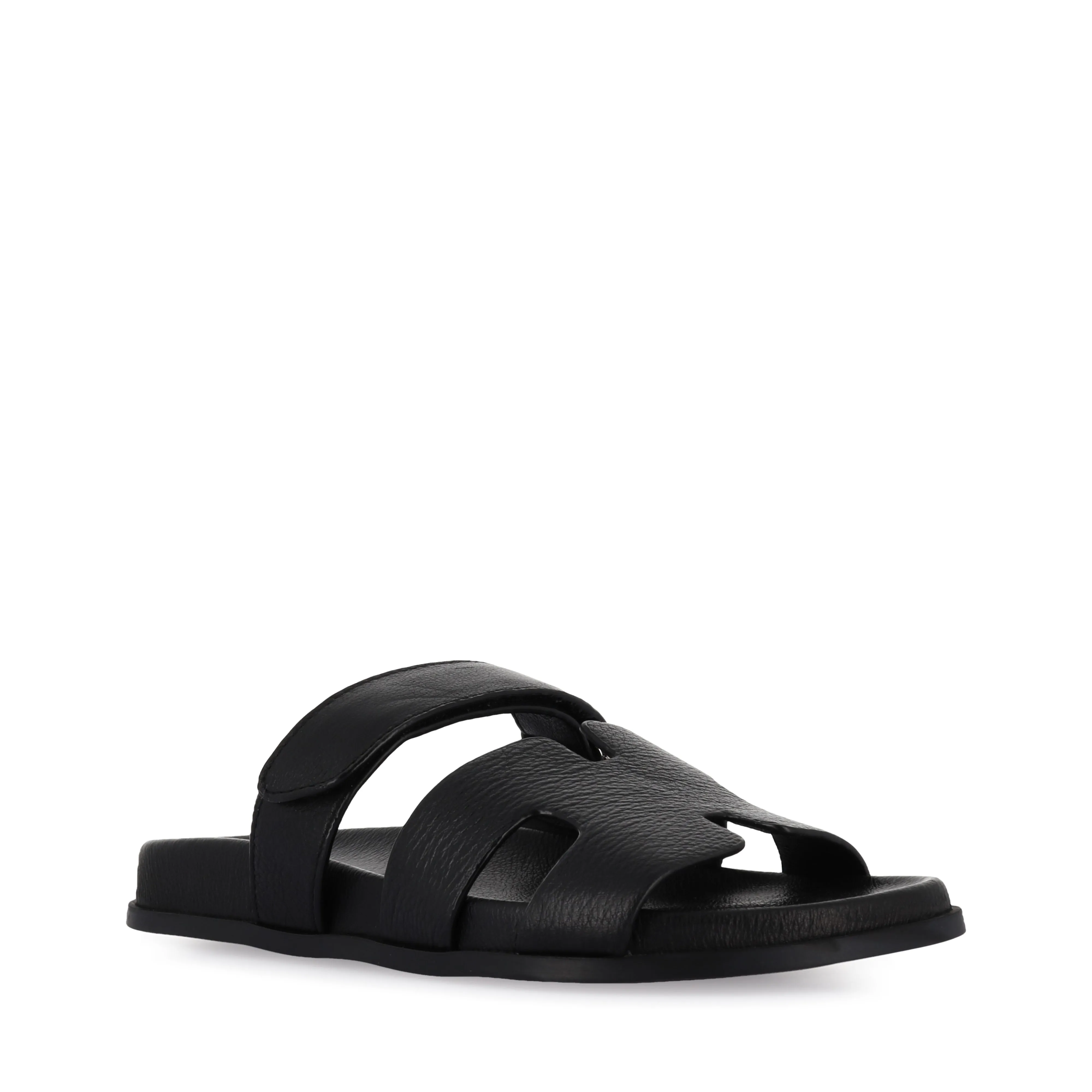 Closed Toe HOPES - BLACK BLACK LEATHER