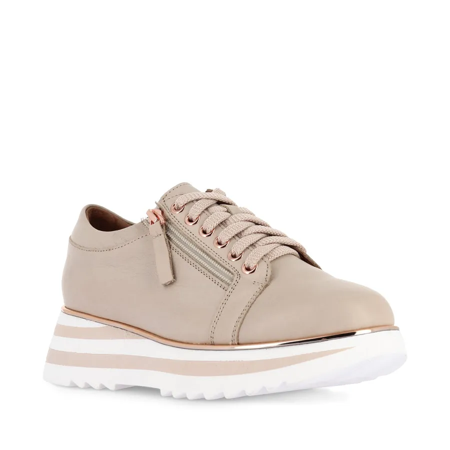 Plush Cushion Casual traction HOSTING - NAKED LEATHER