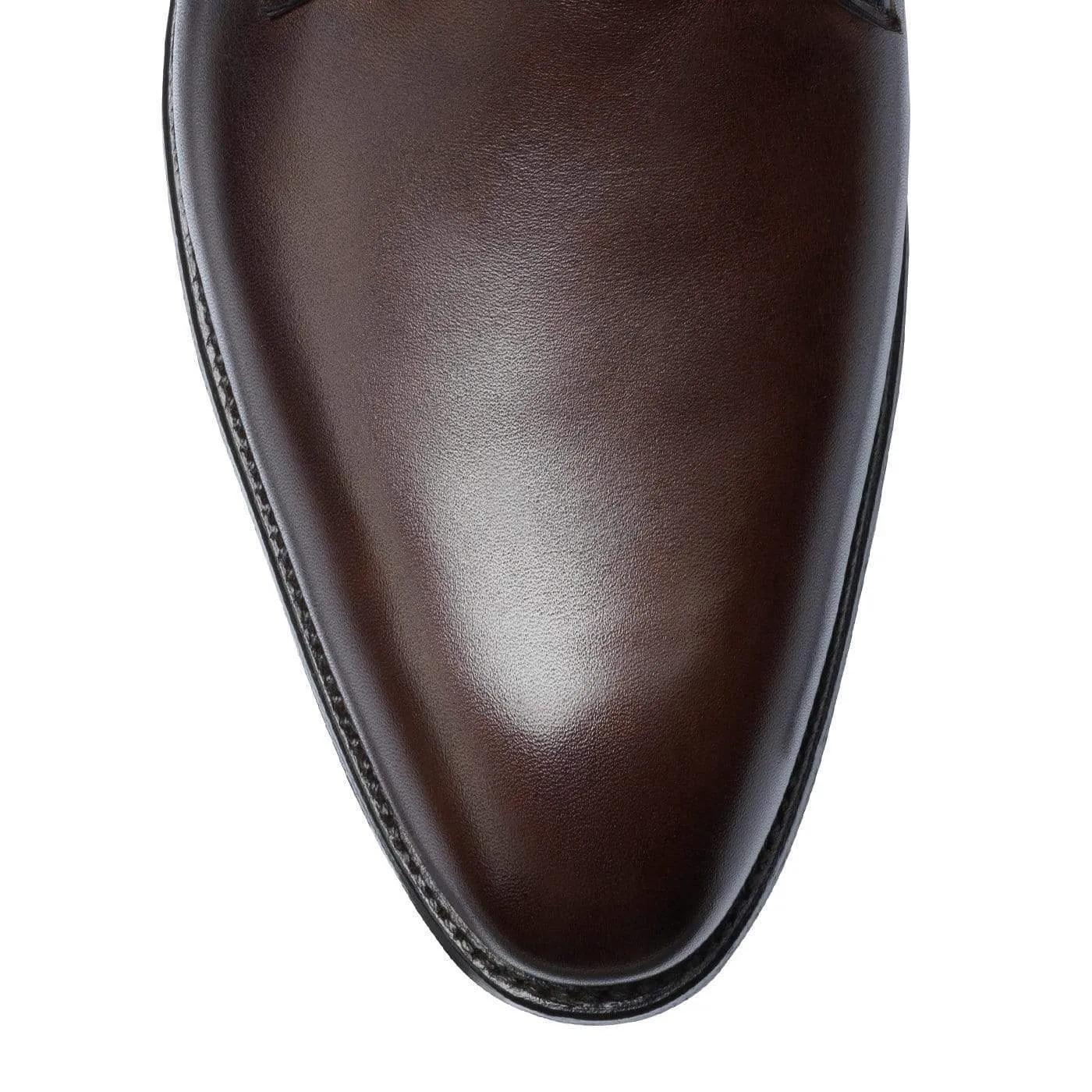 Hoxton Dark Brown Burnished Calf Everyday Cushioning City Firm