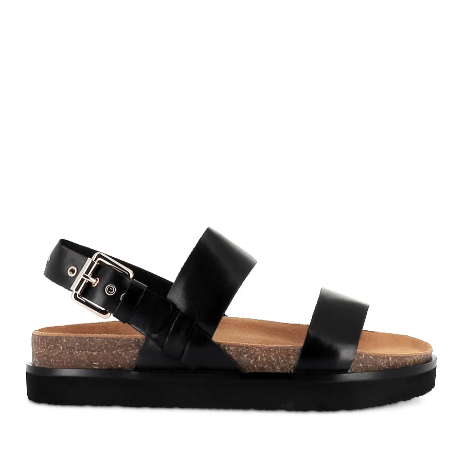 HUNTER - BLACK LEATHER Gentle Walk Air Motion