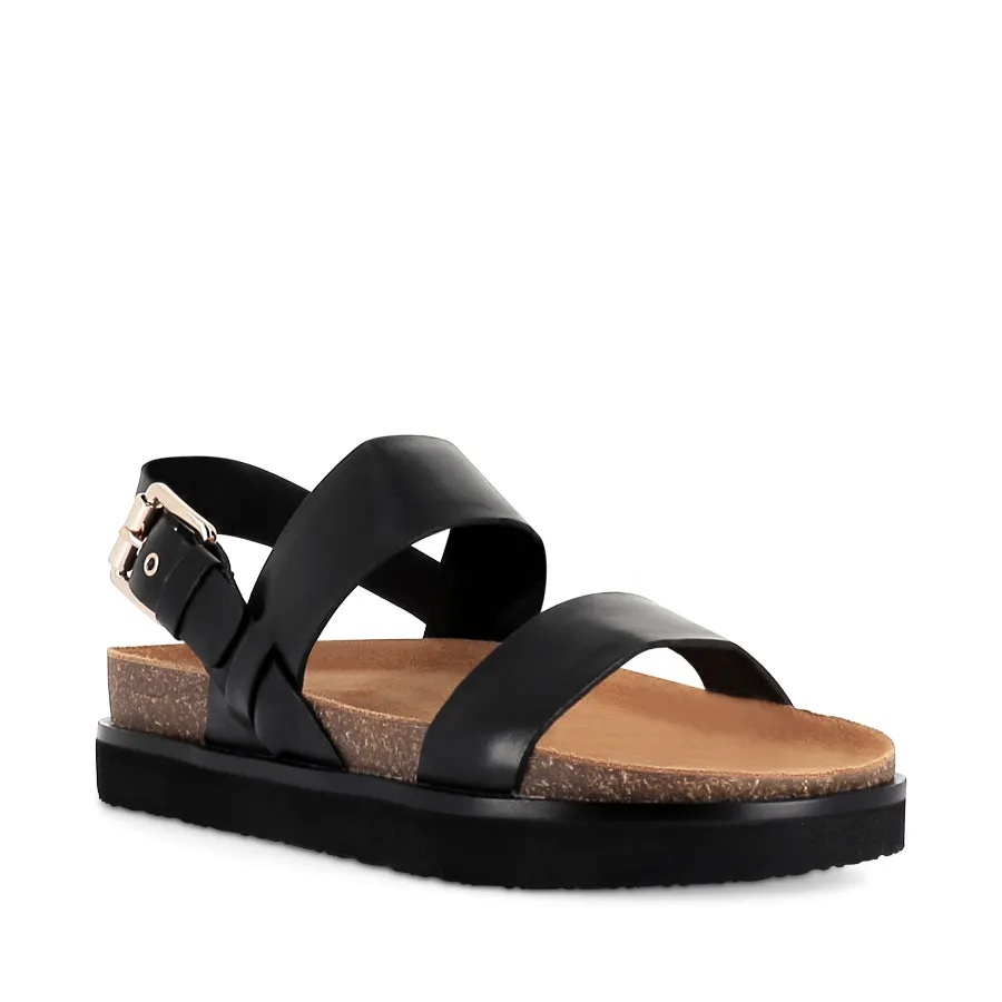 Errand Day Casual Style HUNTER - BLACK LEATHER