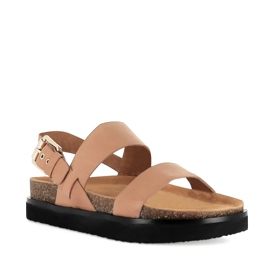 Non Slip HUNTER - CAMEL LEATHER