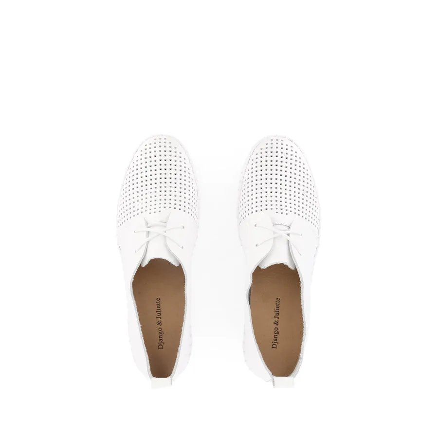 Impact Dispersing Geometries HUSTON - WHITE LEATHER
