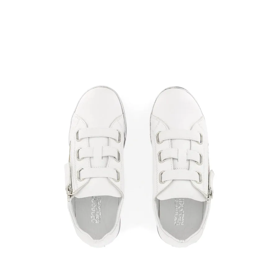 Anti Slip Rubber Outsole TALEA - WHITE LEATHER