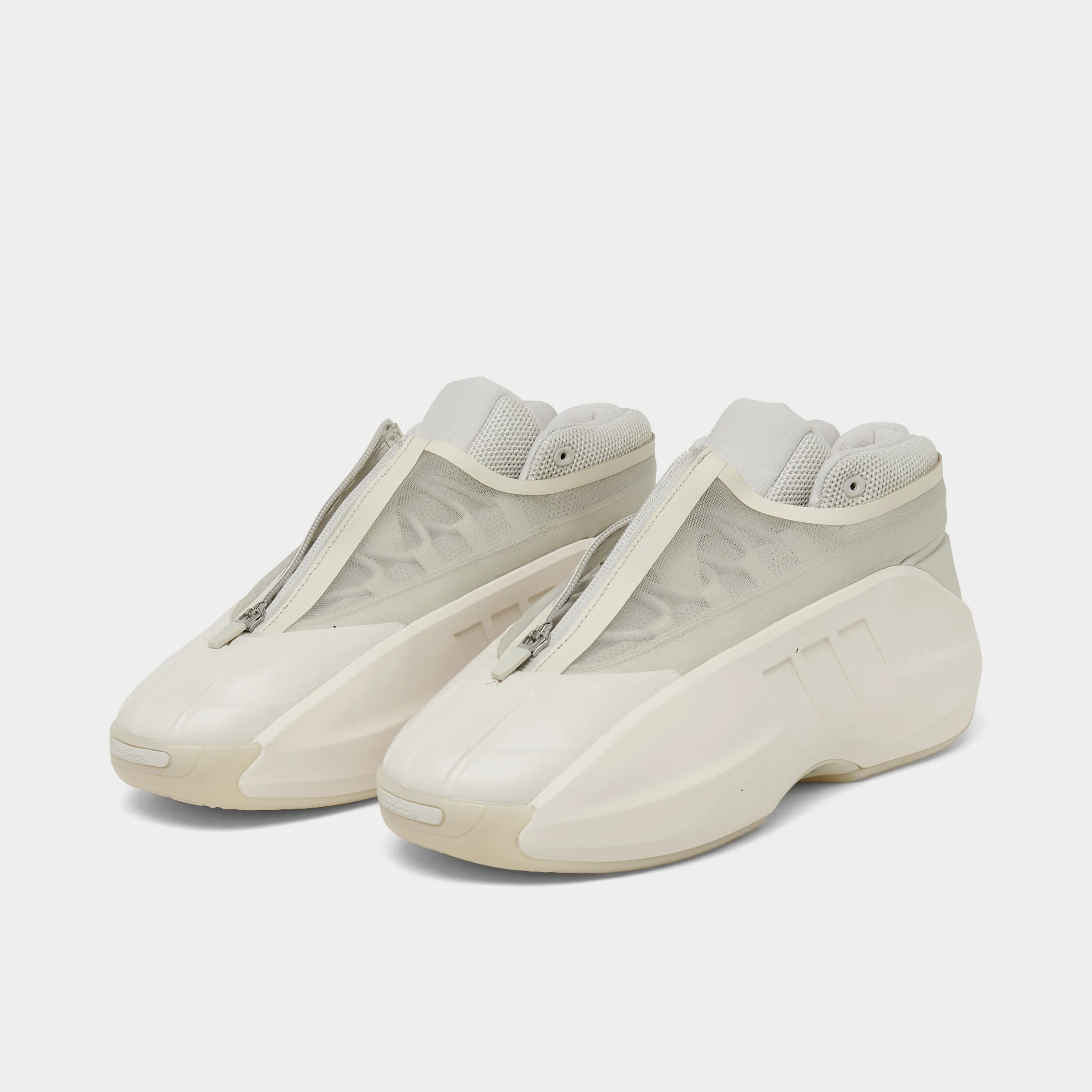 adidas Crazy IIInfinity Grey / White - White Clean Stitching