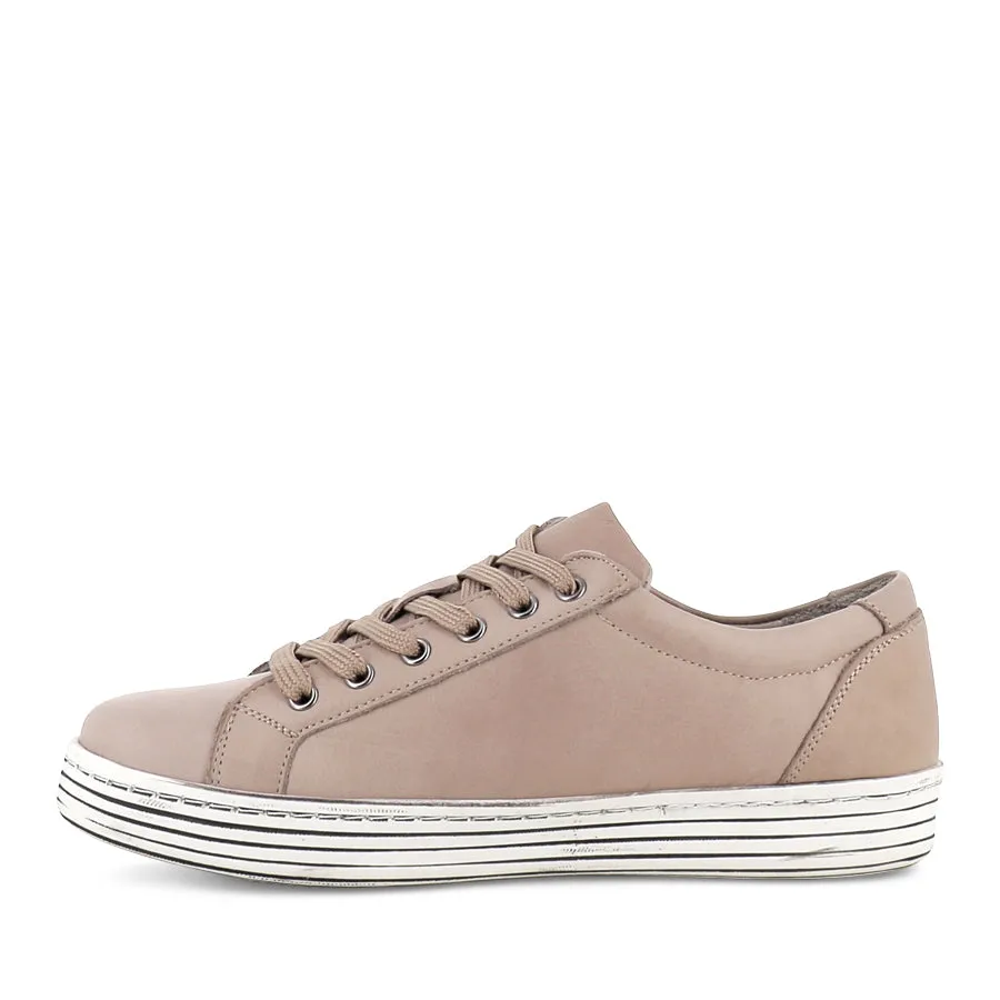 Superior ease Velcro fastening UNITY - DARK STONE LEATHER