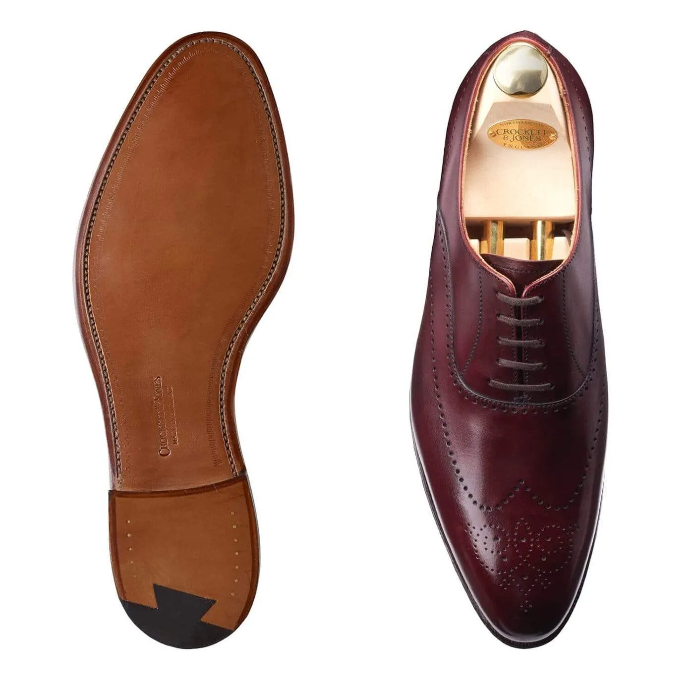 Simple Wear Weybridge Burgundy Antique Calf
