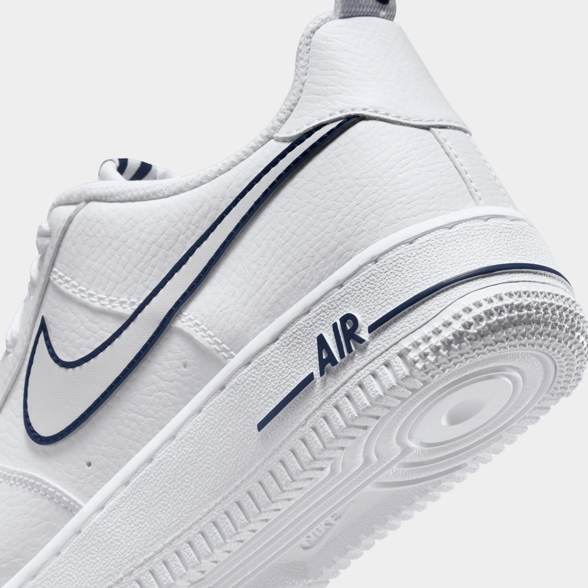 Wedges Nike Air Force 1 LV8 GS White / Photon Dust - Midnight Navy