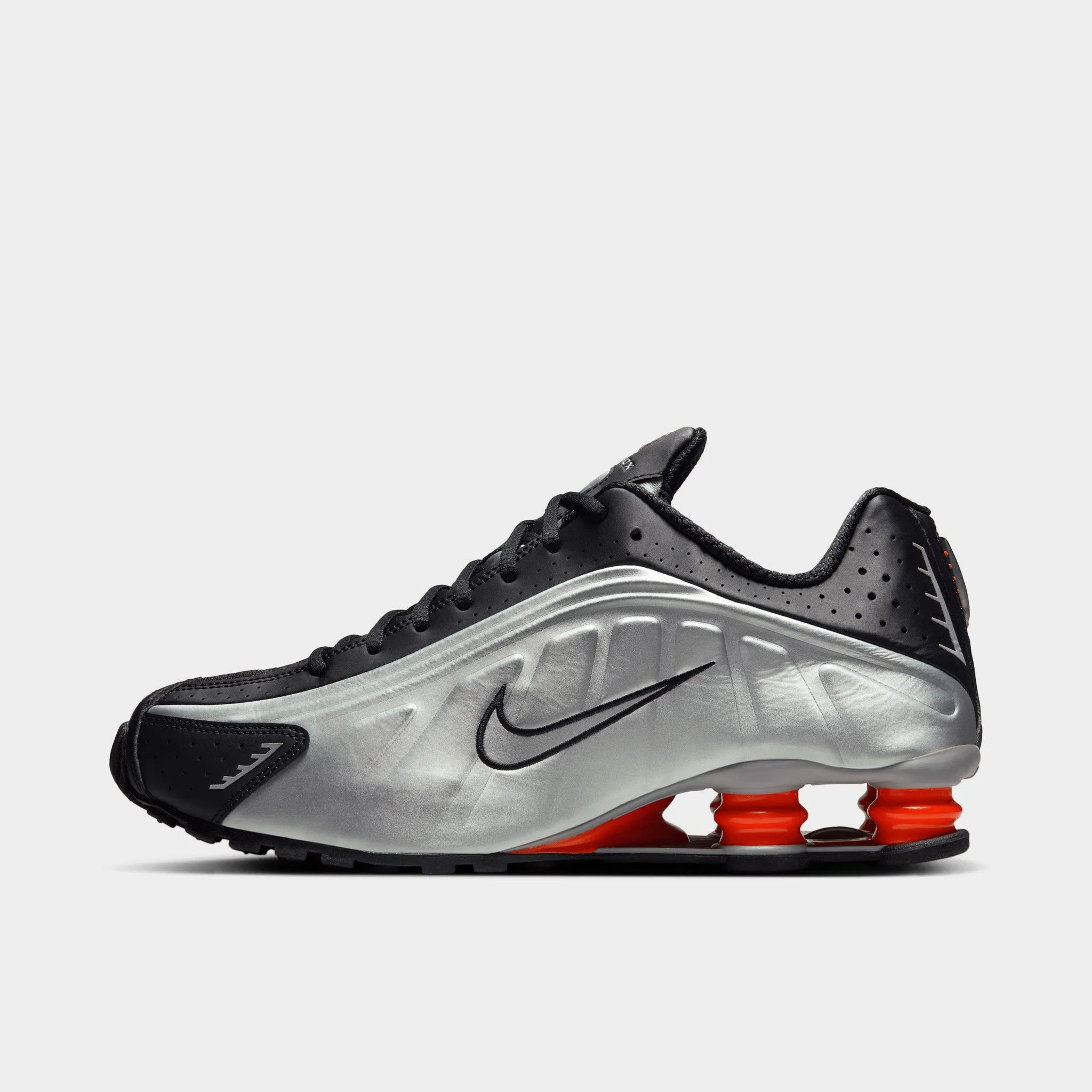 Motion Cushion Nike Shox R4 Metallic Silver / Black