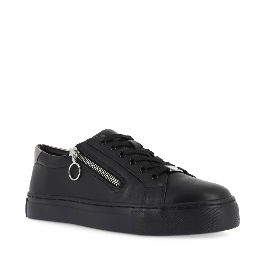 PAMELA XF - BLACK PEWTER LEATHER Upgraded wear