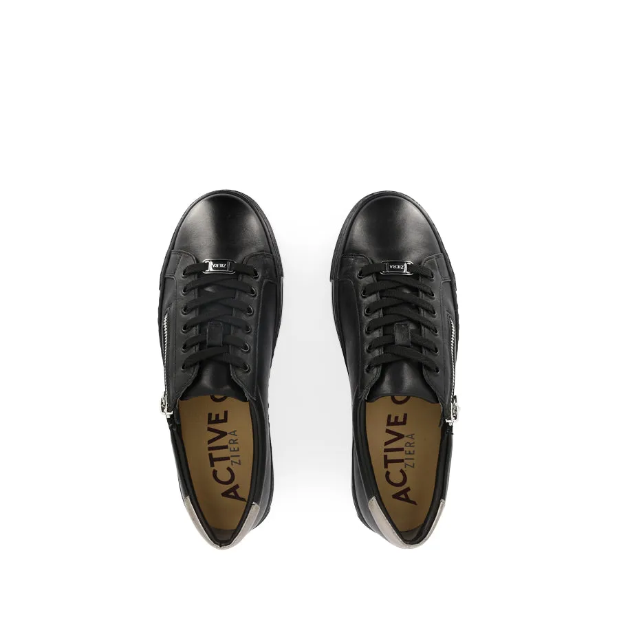 Elegant shock absorption Train Easy PAMELA XF - BLACK PEWTER LEATHER
