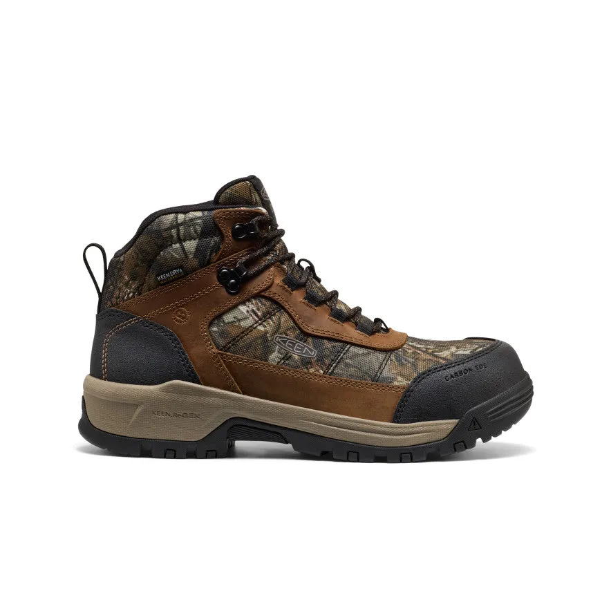Sneakers Men's Skokie Waterproof Work Boot (Carbon Toe)  |  Camo/Black