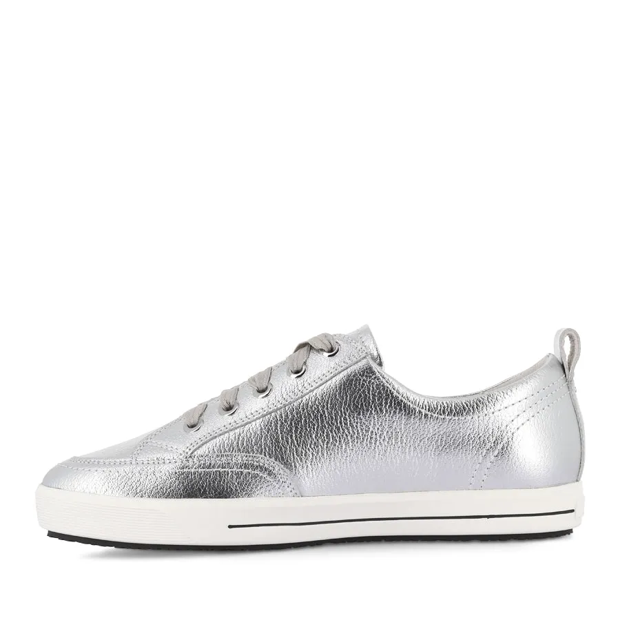 ELLIE V - SILVER TUMBLED LEATHER Motion Boost Good elasticity