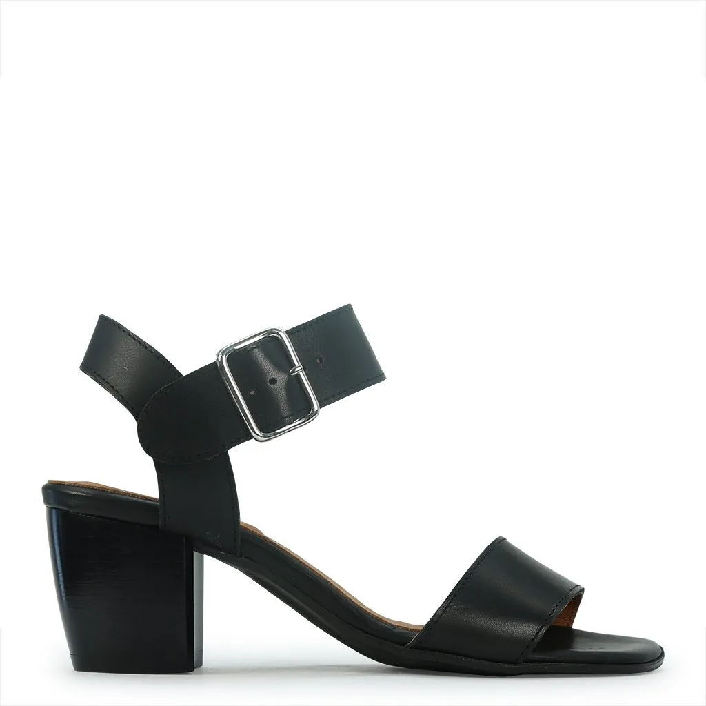 Irate Leather Ankle Strap Sandals Peace Walk