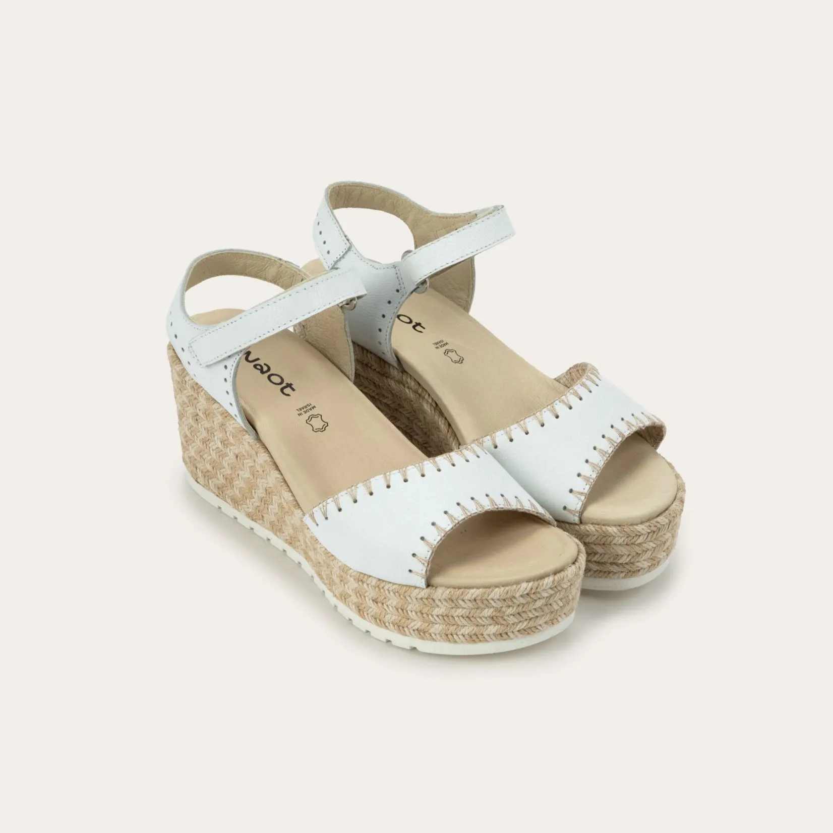 NAOT BLANES - WHITE Comfort footbed