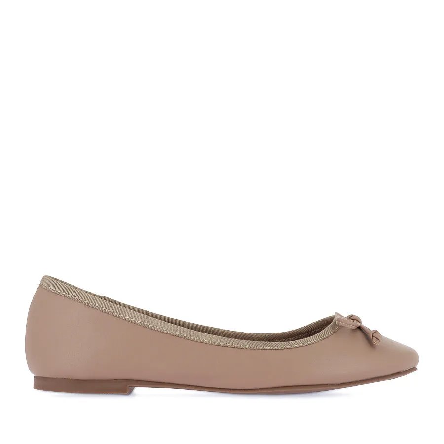 Shock Absorbing Footwear Comfortable Design Shoes ISAIAH - DARK NUDE