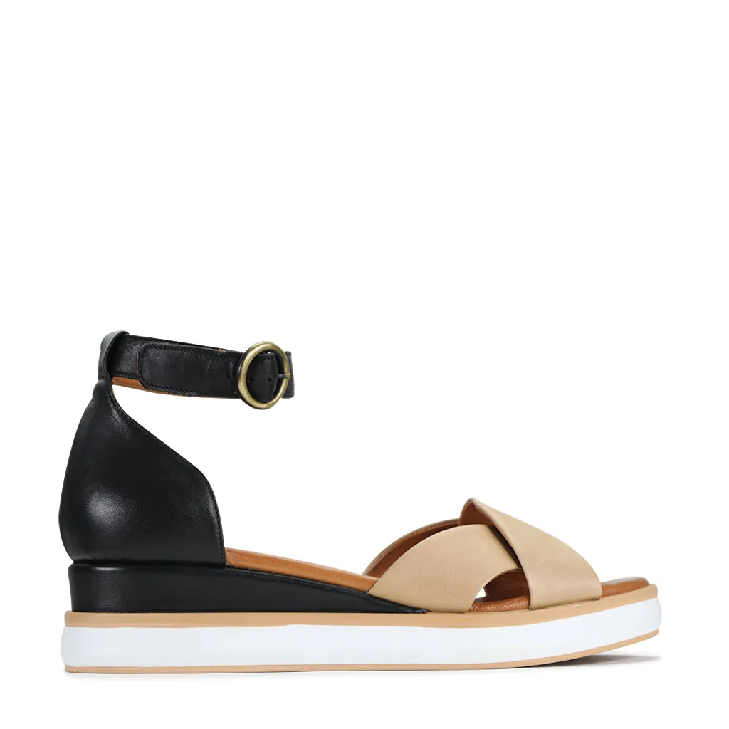 Dusk Light Ista Leather Sandals