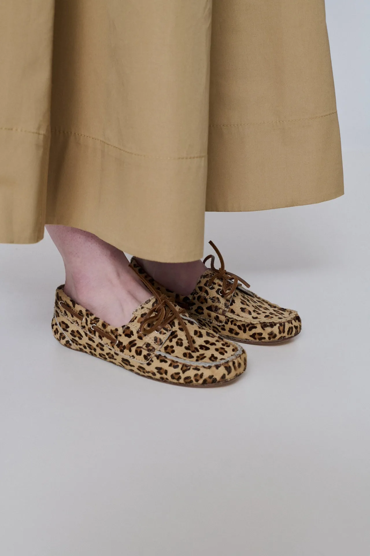 Ivy loafers in Leopard print Calf Hair Book Lane