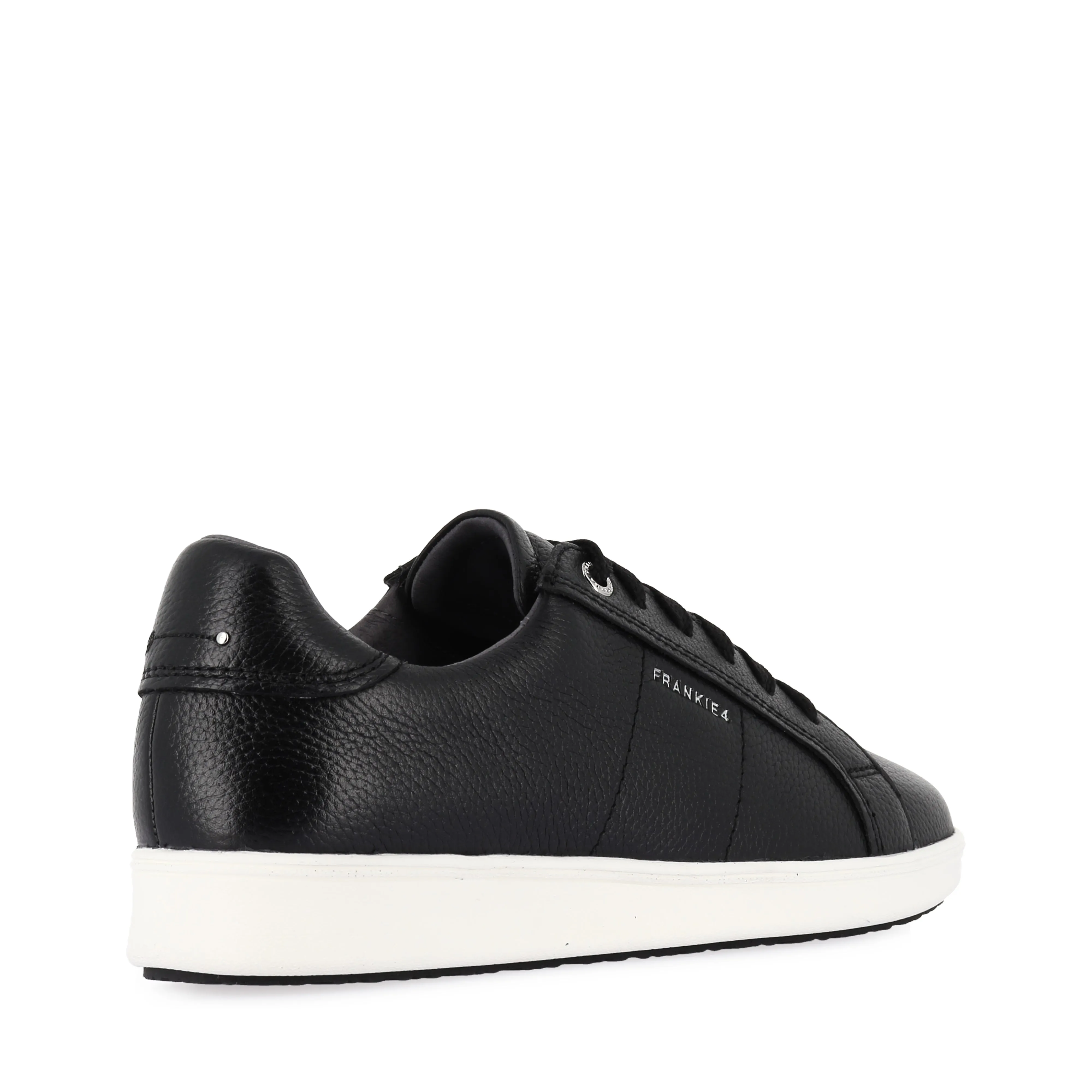 JACKIE V - BLACK TUMBLED LEATHER Pace Support