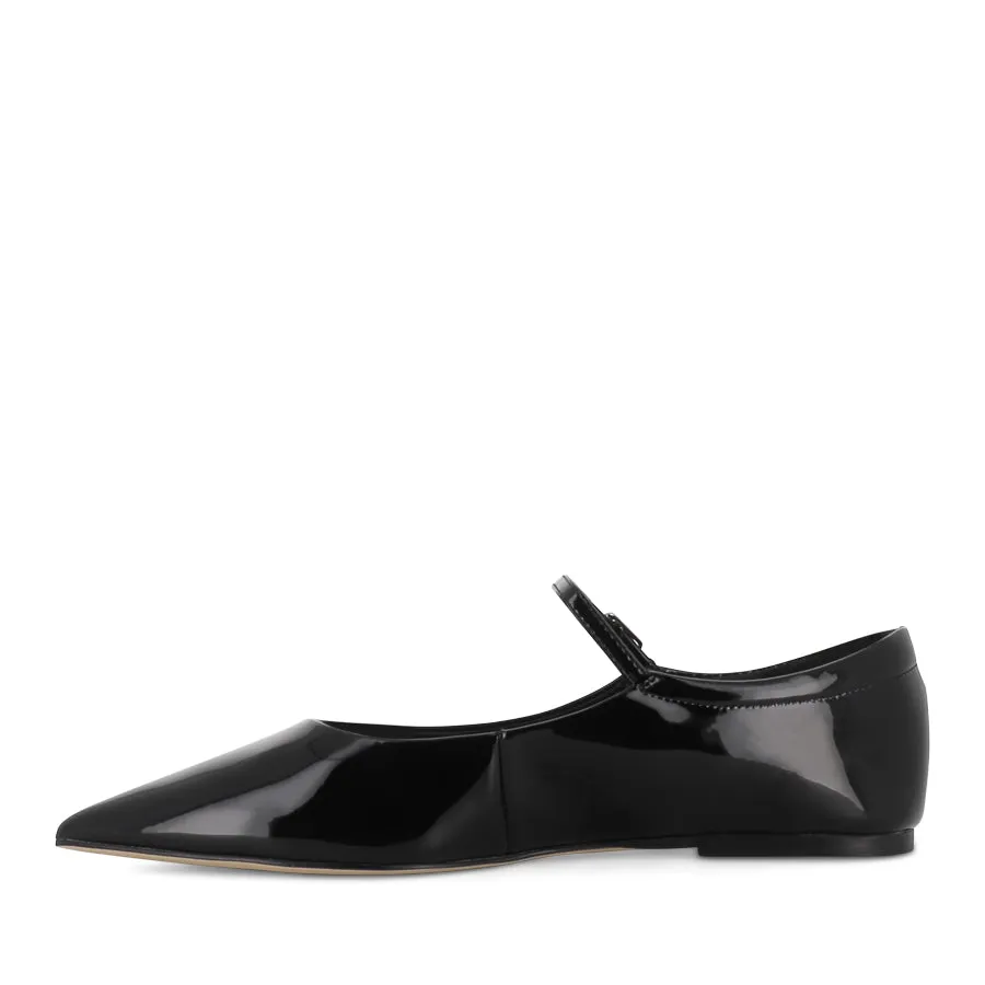 JAFFA - BLACK PATENT Love Glow spring fresh