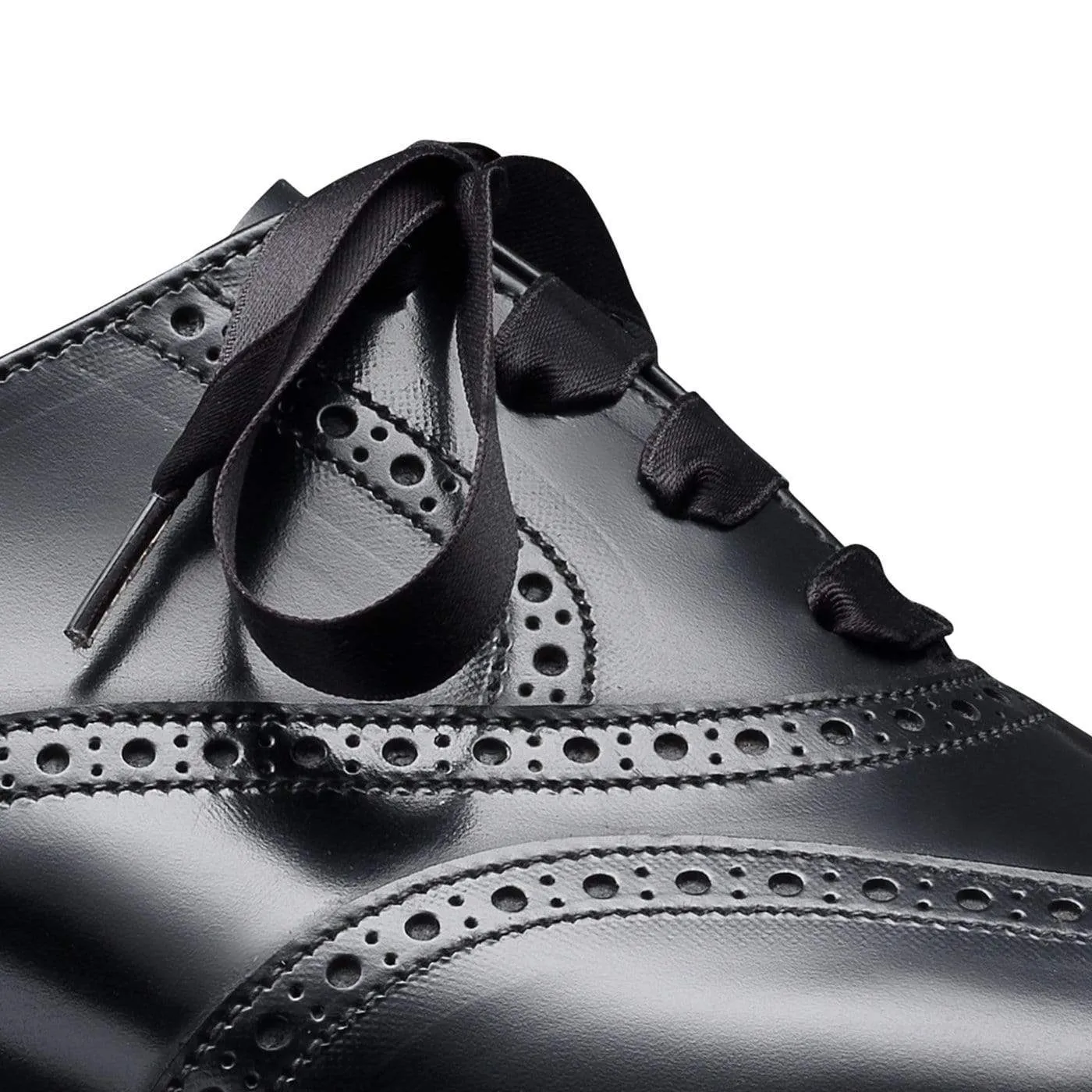 Jenny Black Boned Calf Interview Oxfords