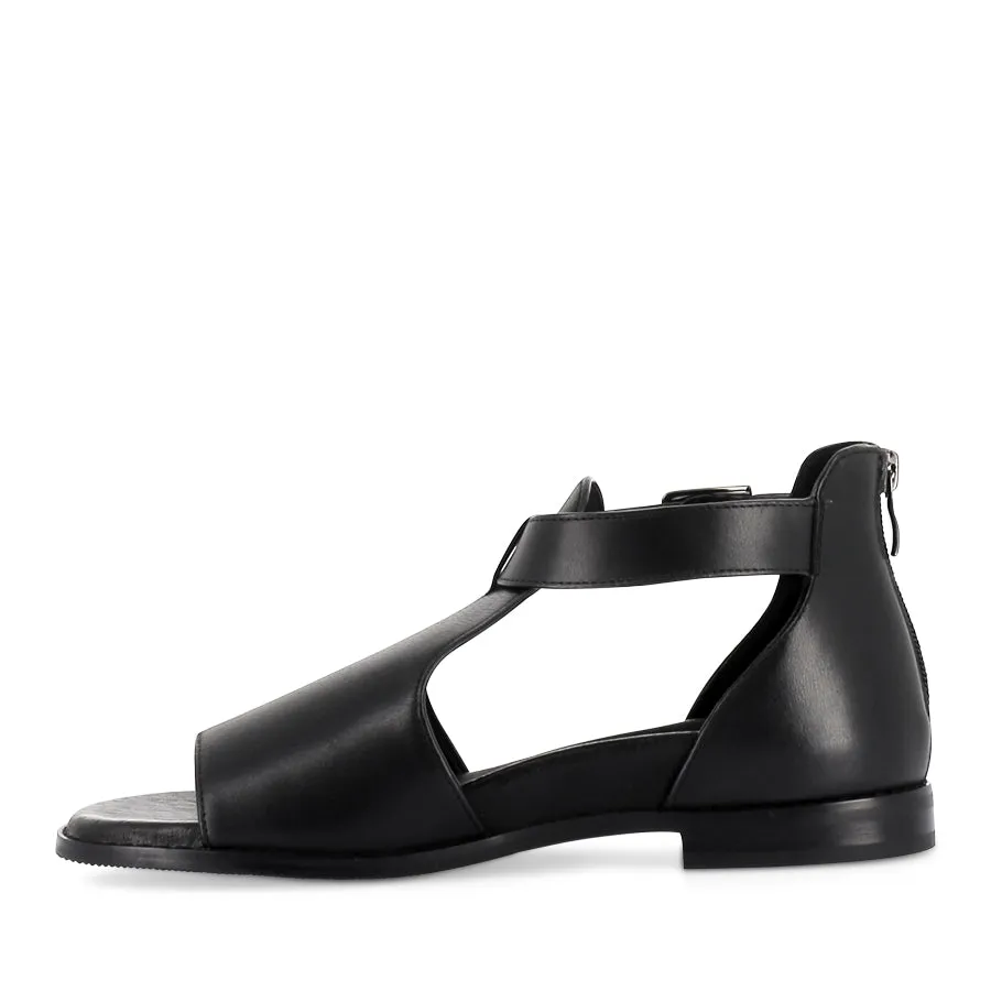 Practical Outdoor Shoes JESKIE W - BLACK LEATHER