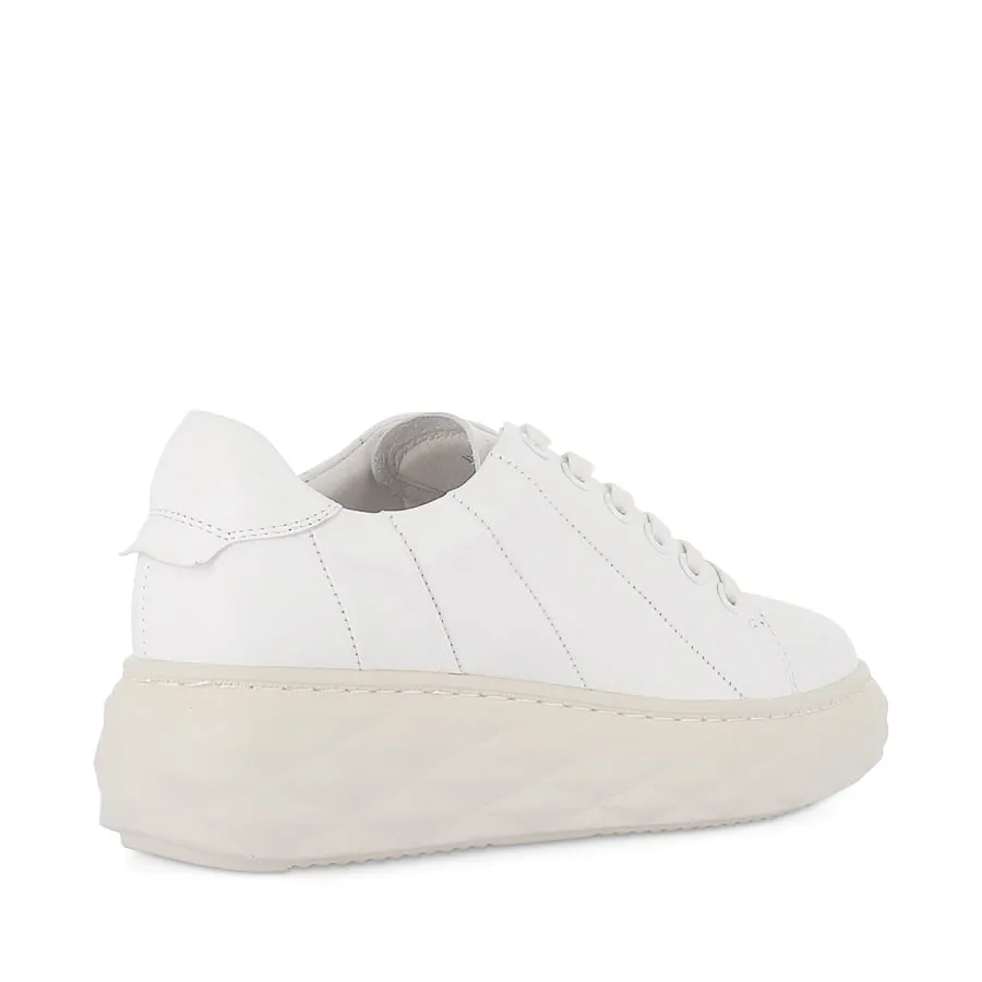 Comfort sole Padded Footbed JESPER - WHITE LEATHER