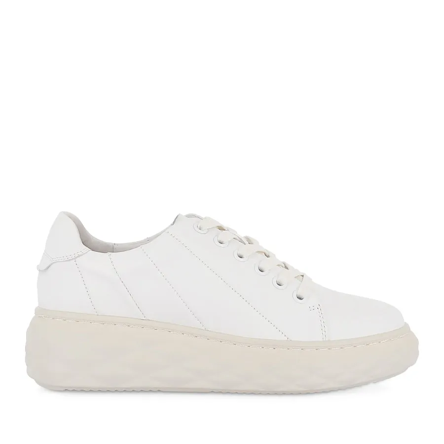 JESPER - WHITE LEATHER forest hike Timeless Style