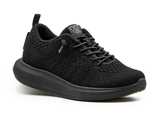 Zip Up Peak Step WOOLLOOMOOLOO COOGEE - BLACK