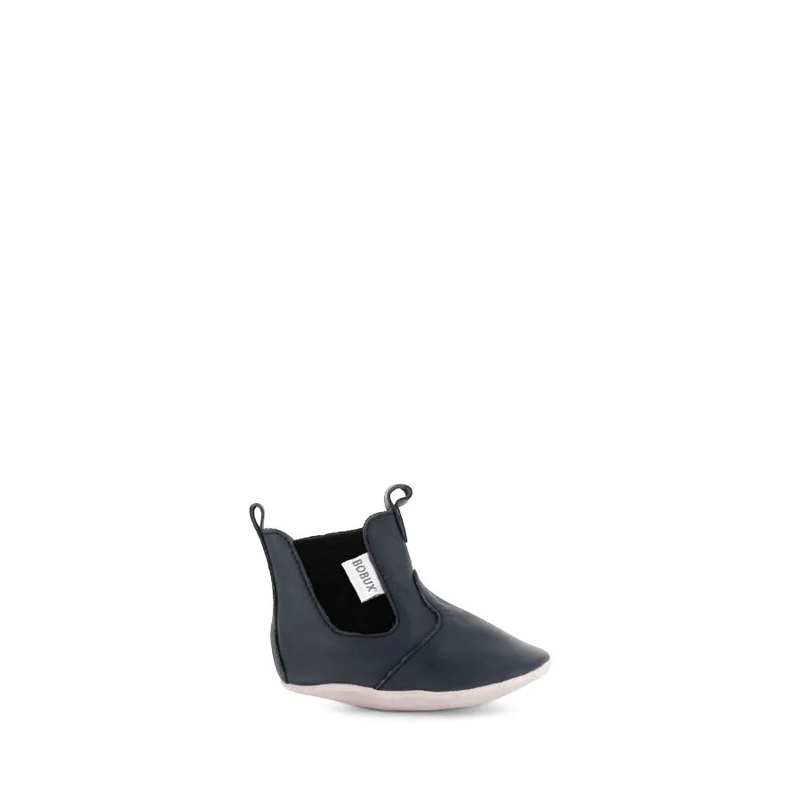 Textile All-Weather Wear JODPHUR SOFT SOLE - NAVY LEATHER