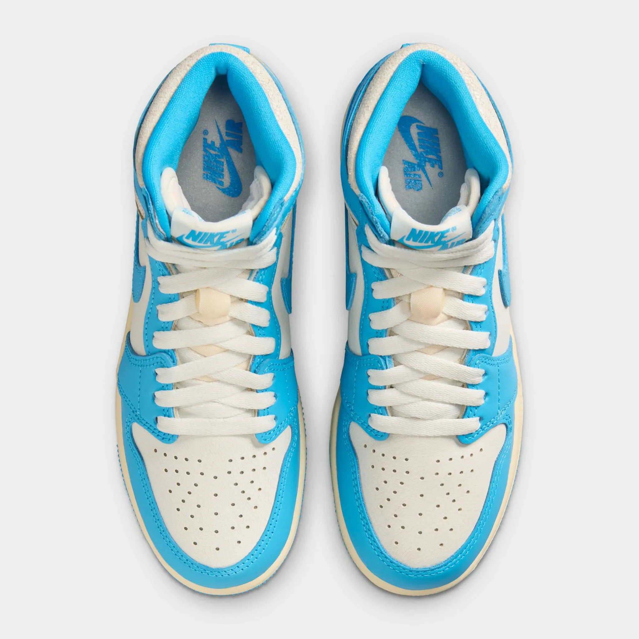 Durable Form Base Comfort Jordan 1 High OG GS Dark Powder Blue / Sail