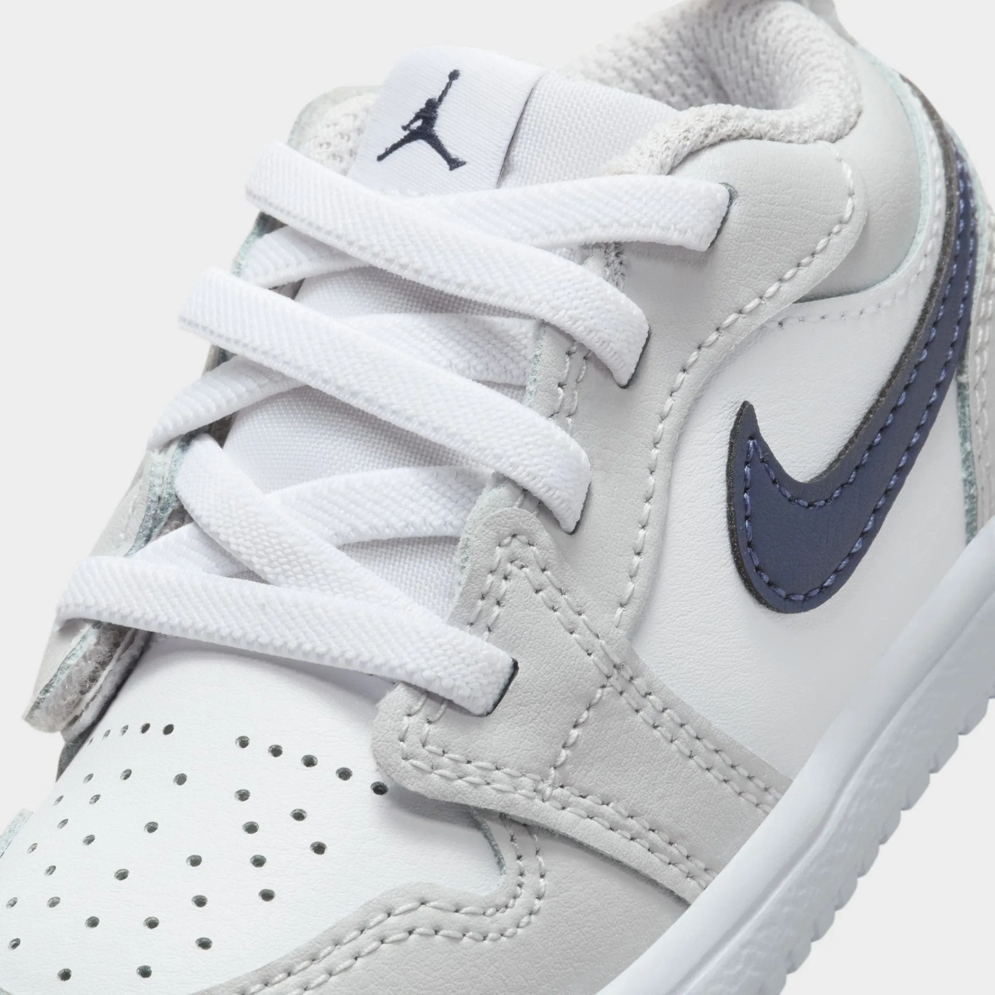 Hyper Responsive Lightweight Midsole Technology Jordan 1 Low Alt TD White / Midnight Navy - Neutral Grey