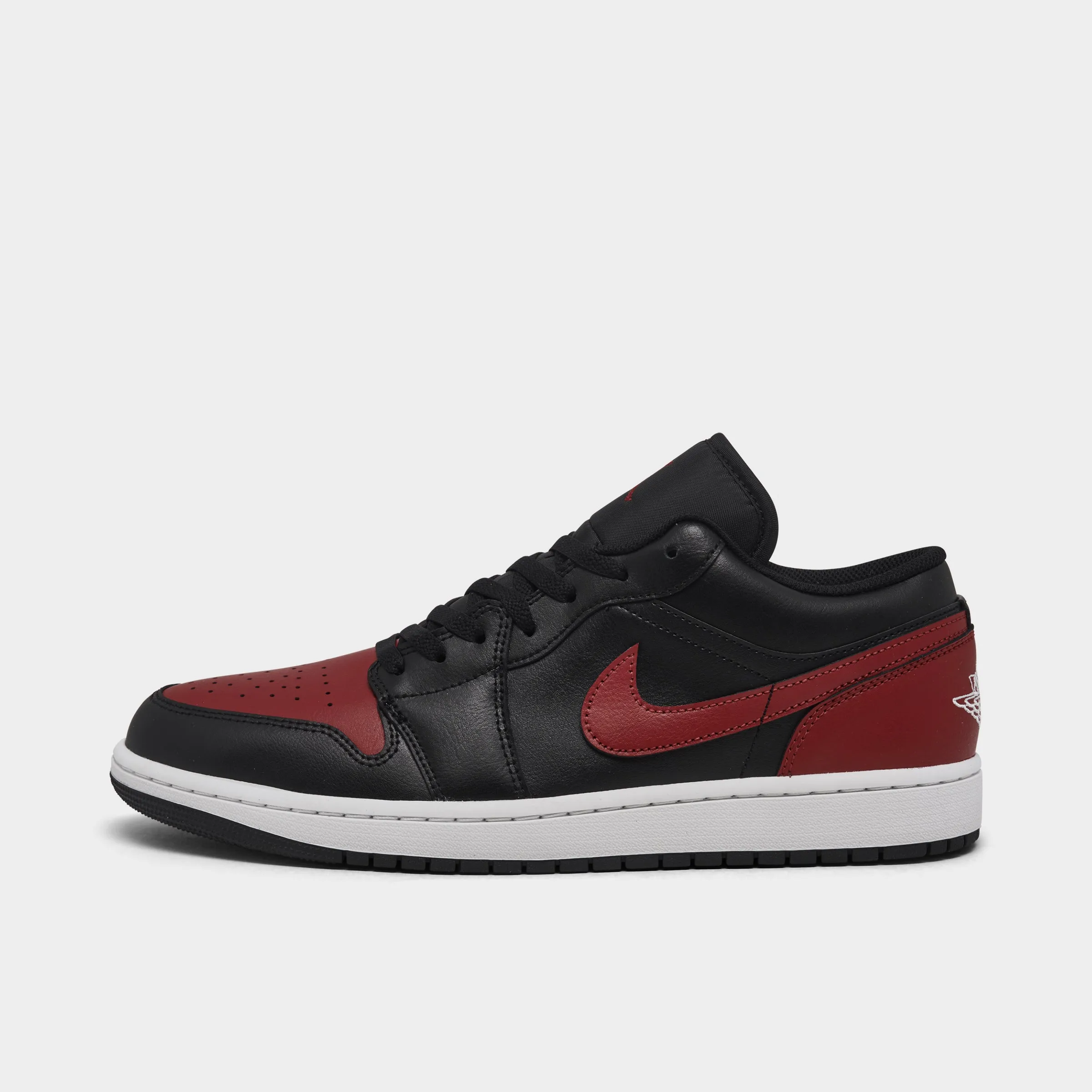 Comfort And Stability Jordan 1 Low Black / Varsity Red - Summit White