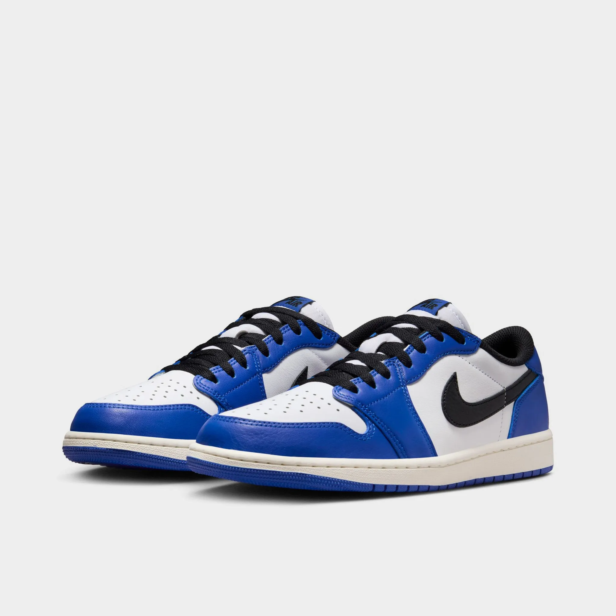 Jordan 1 Low OG White / Black - Game Royal Odor Control Lining Airflow Ventilation Channels