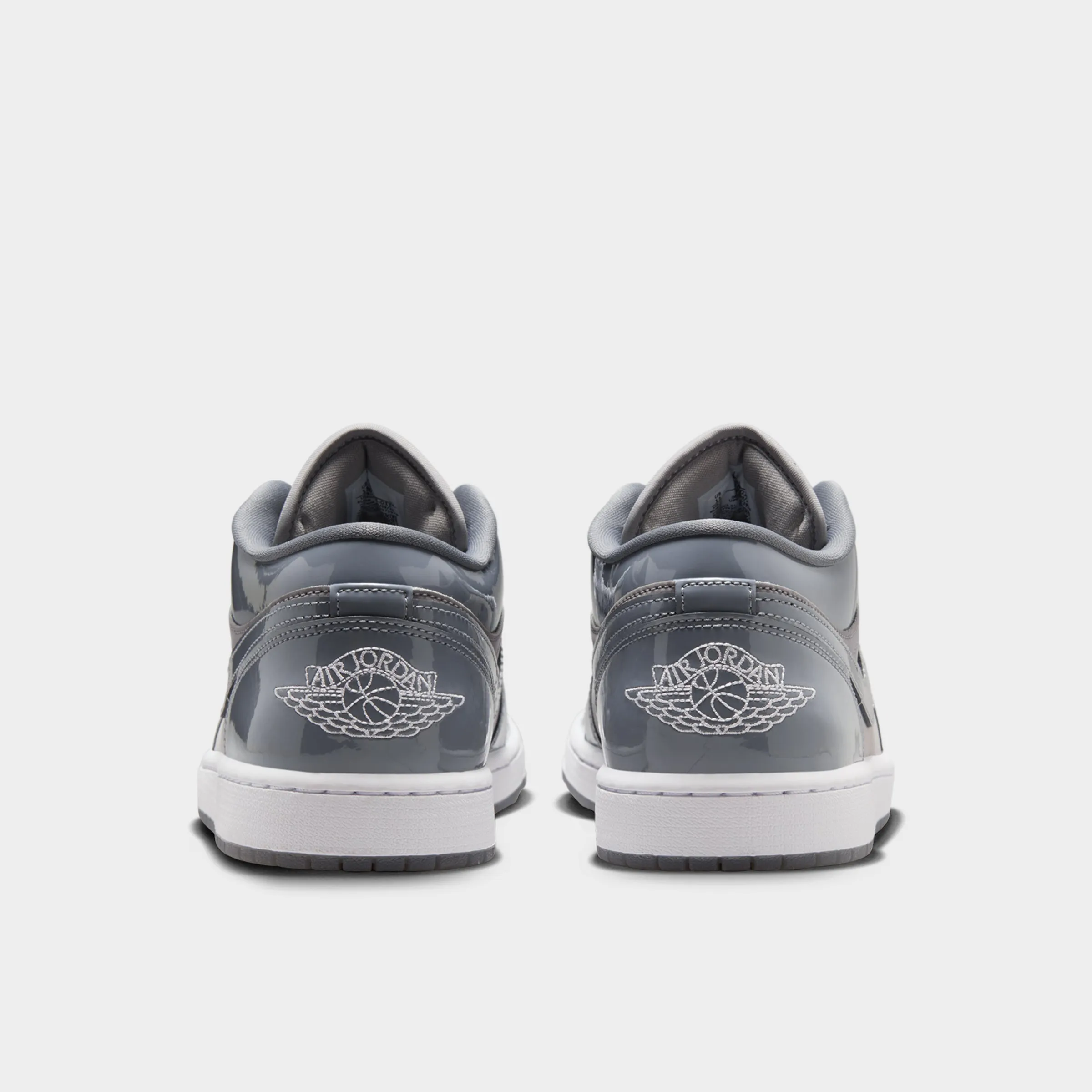 Jordan 1 Low SE Medium Grey / Cool Grey - White Lace Lock Technology Secure Wrap Fit