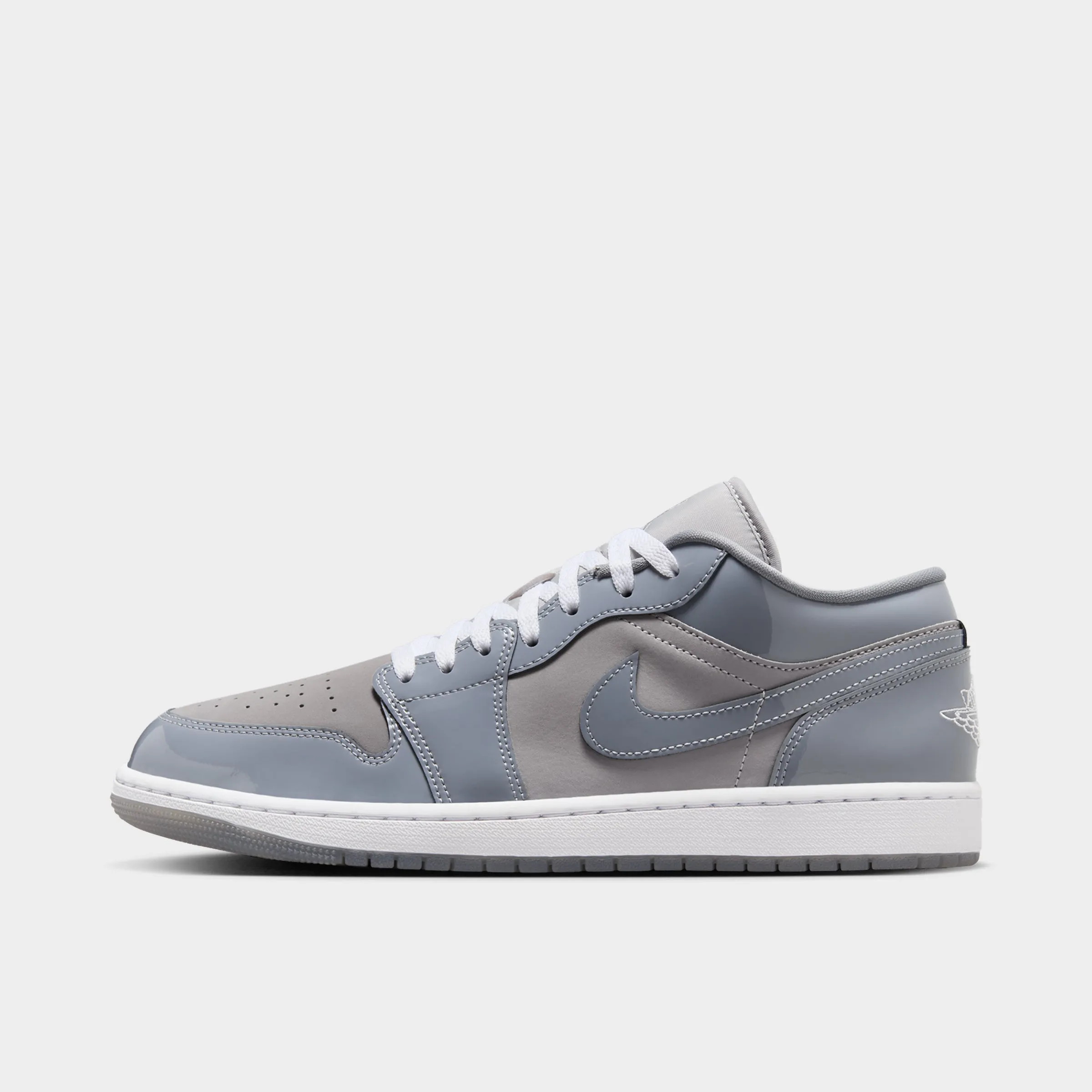 Casual Footwear AdjustableFit Jordan 1 Low SE Medium Grey / Cool Grey - White