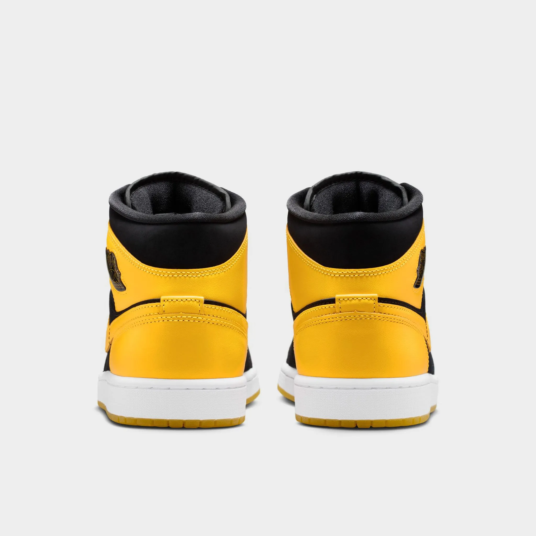 Reliable stability Chic Design Jordan 1 Mid Black / Varsity Maize - White