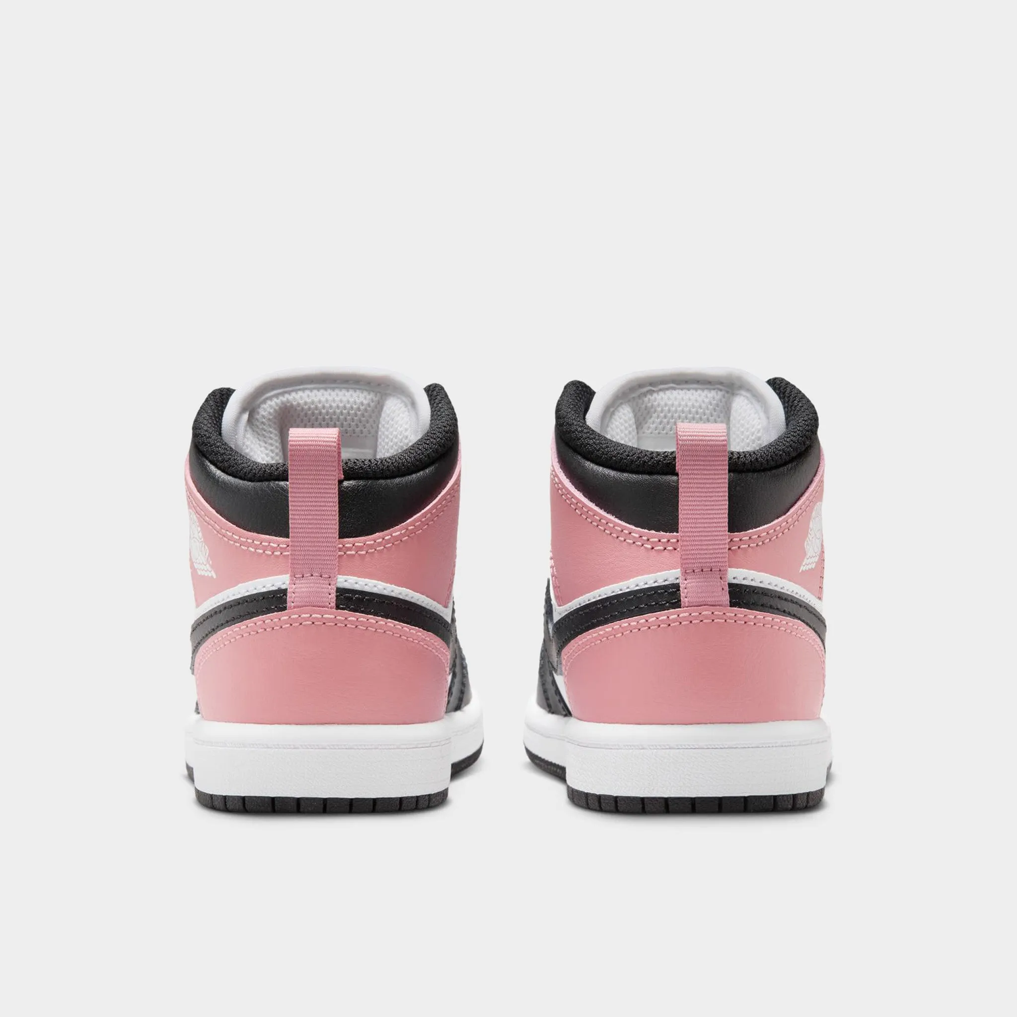 Jordan 1 Mid PS White / Black - Rust Pink Long Lasting Support