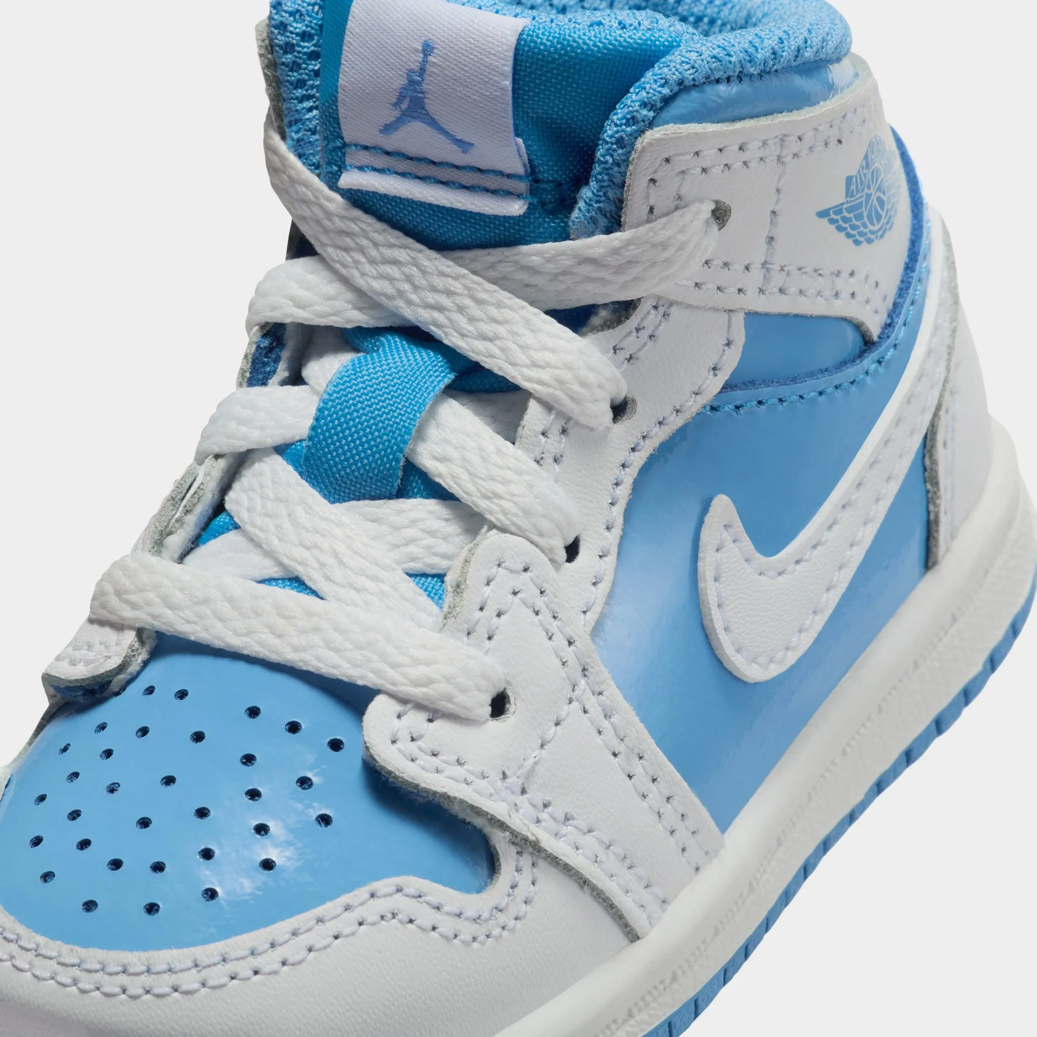Jordan 1 Mid SE TD White / Legend Blue Support Cushion Roomy Toe Box