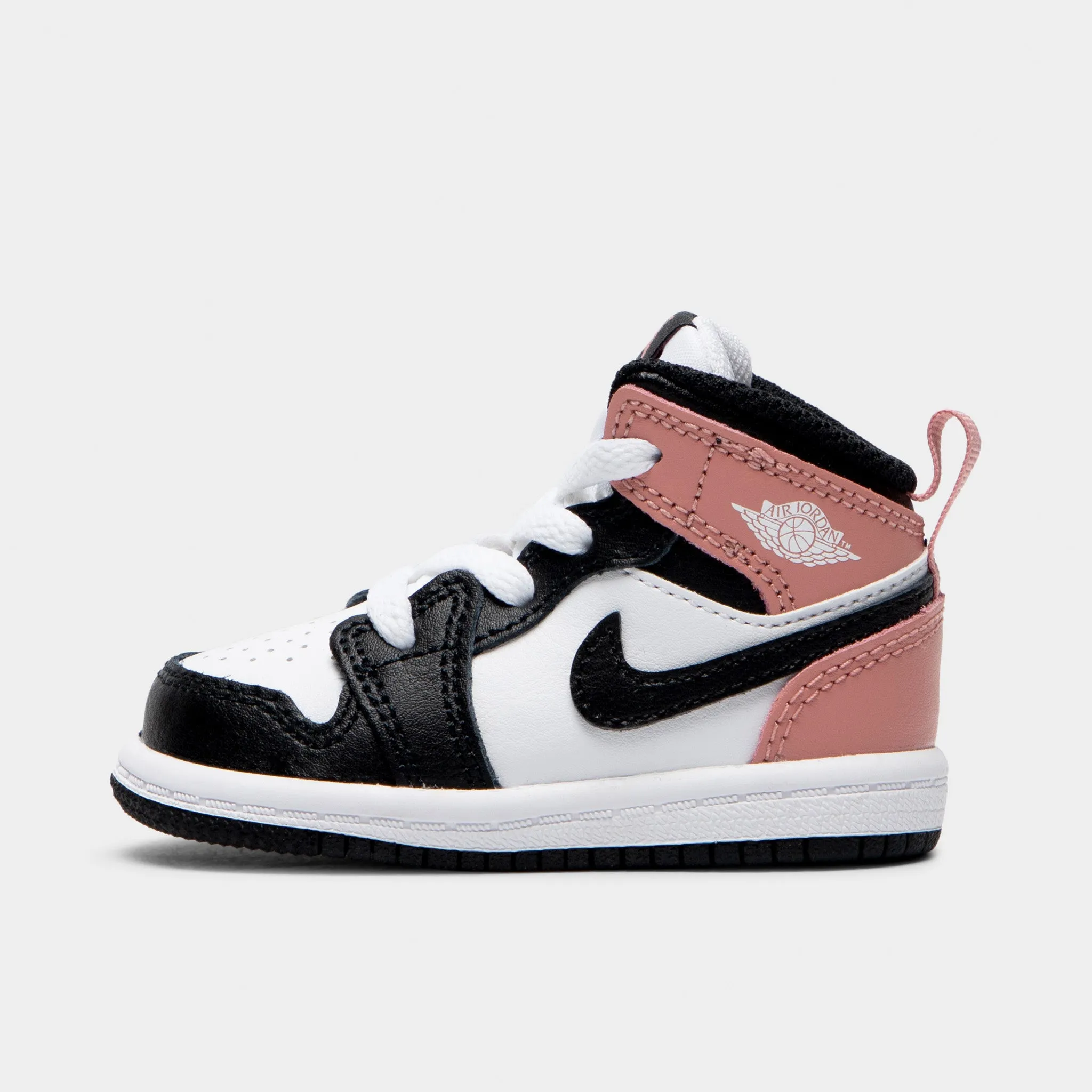 Ventilated Footbed Design Ultra Speed Jordan 1 Mid TD White / Black - Rust Pink